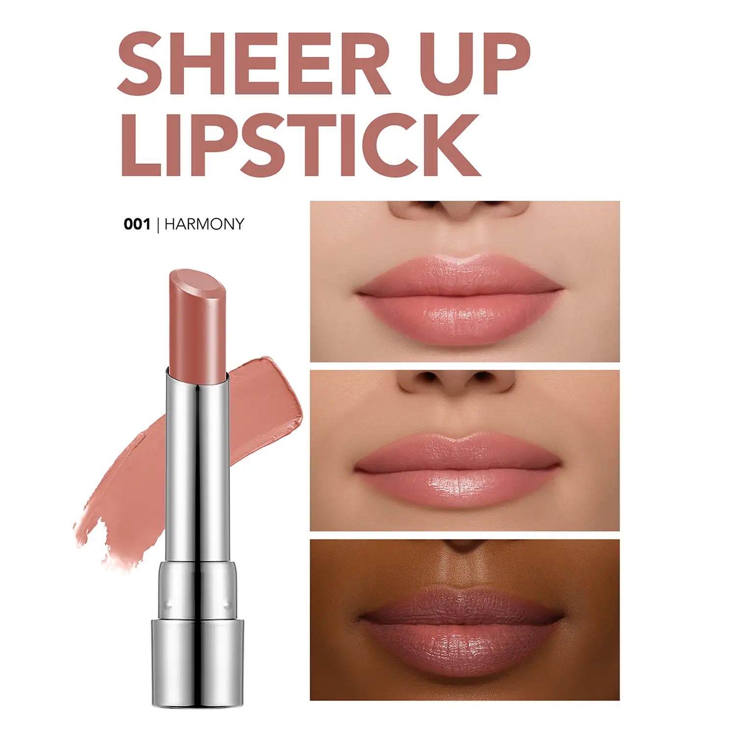 خرید و قیمت رژ لب خيس شر آپ فلورمار  Flormar Sheer Up Lipstick