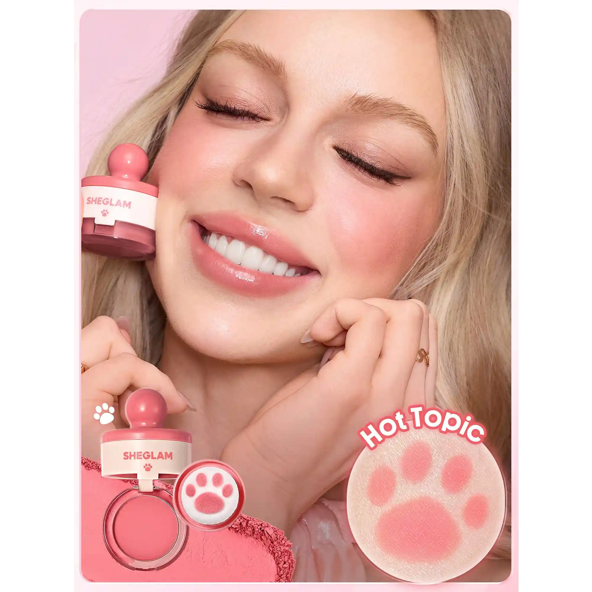 خرید و قیمت رژ گونه كيوتی شيگلم Sheglam Cutie Paw Blush