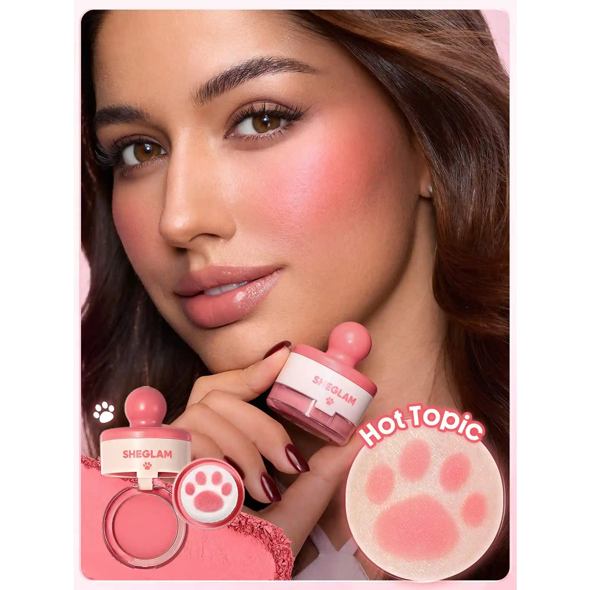 خرید و قیمت رژ گونه كيوتی شيگلم Sheglam Cutie Paw Blush