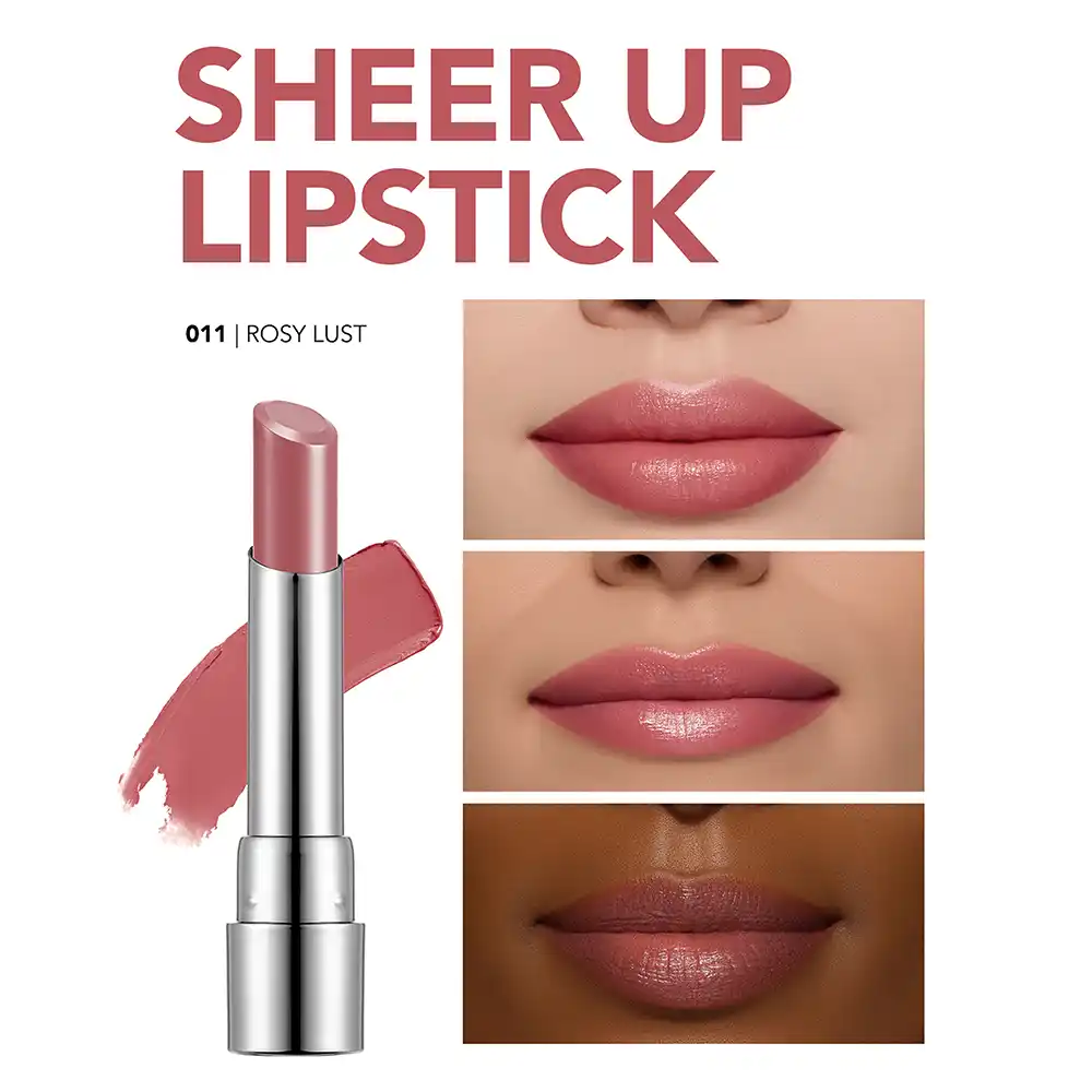 خرید و قیمت رژ لب خيس شر آپ فلورمار  Flormar Sheer Up Lipstick
