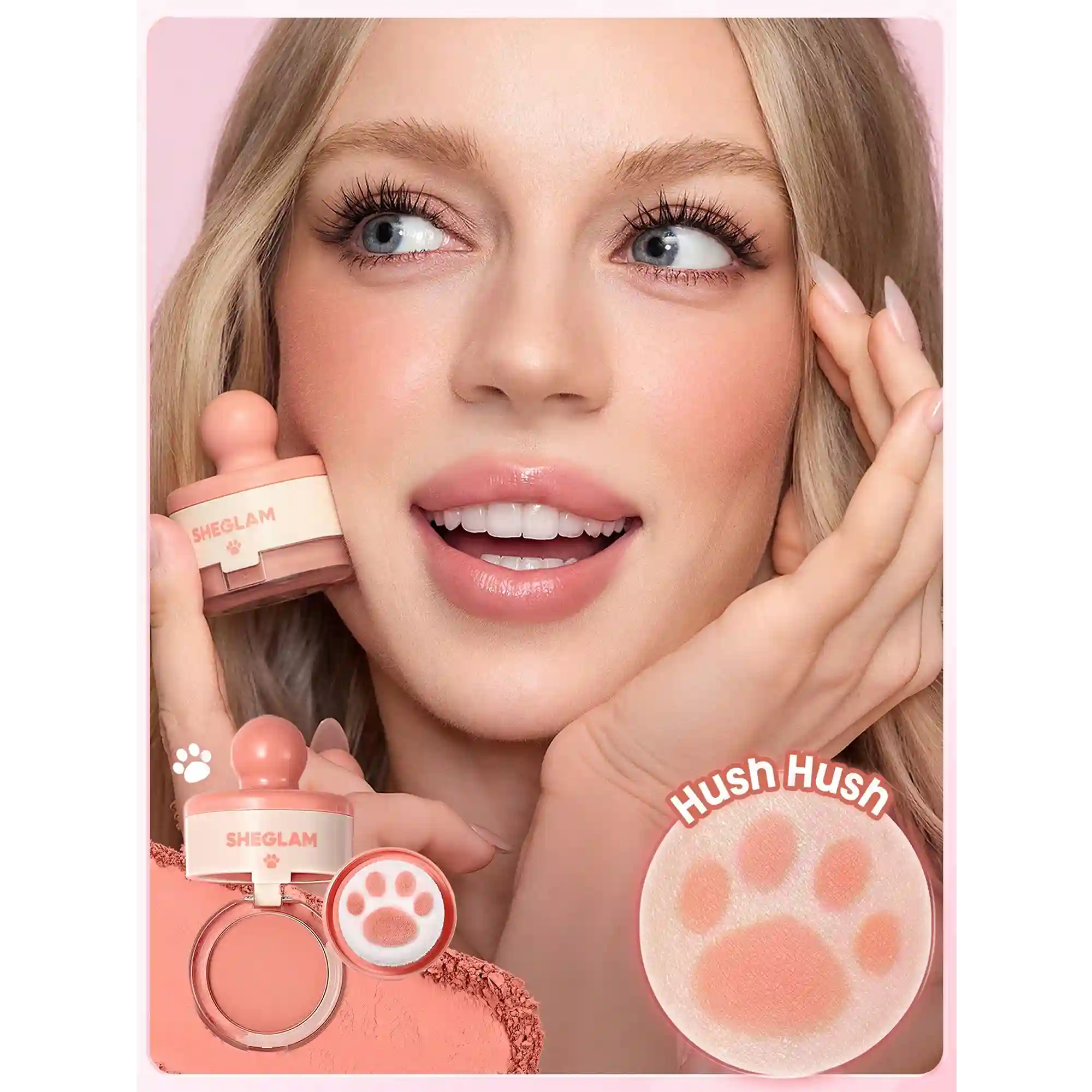 خرید و قیمت رژ گونه كيوتی شيگلم Sheglam Cutie Paw Blush
