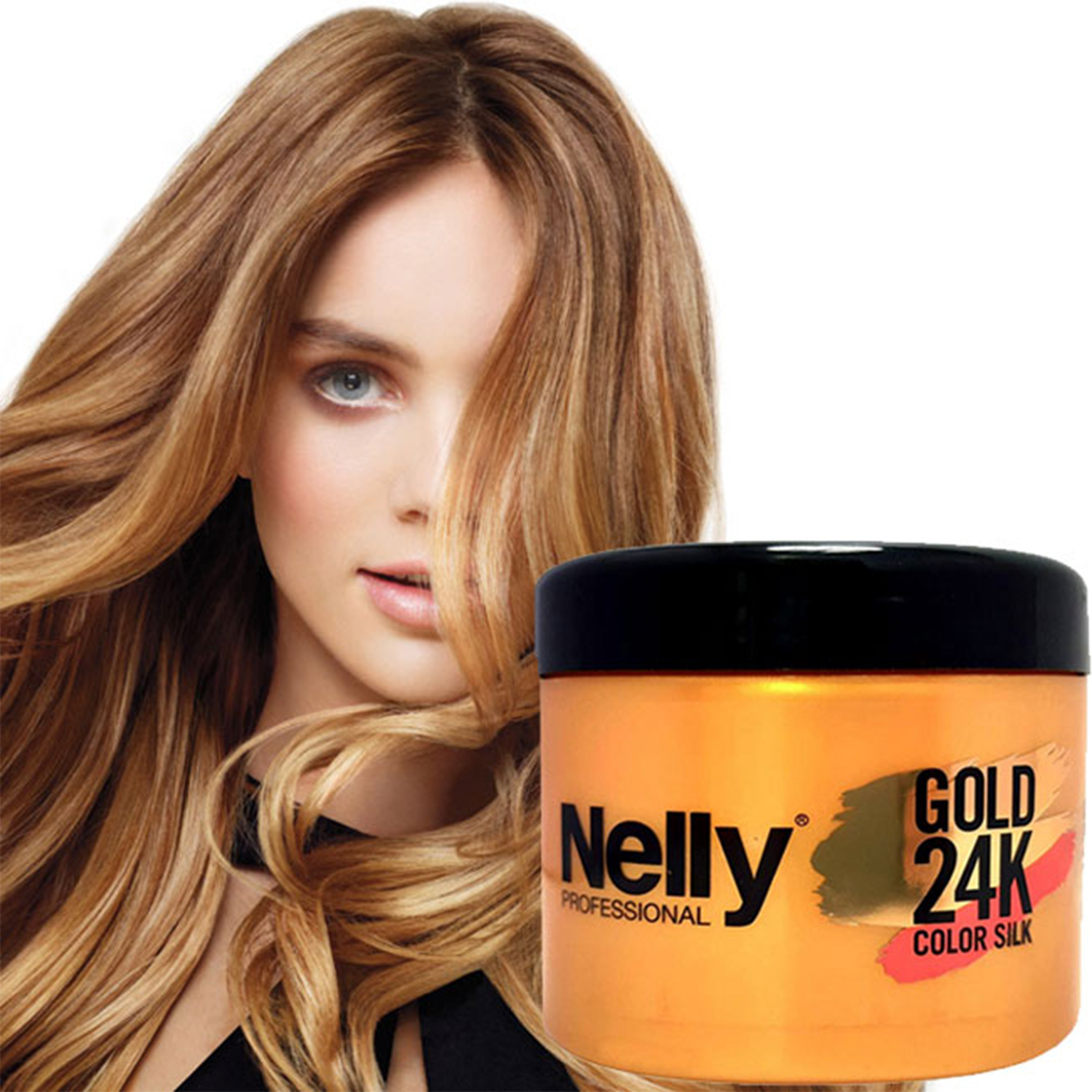 خرید و قیمت ماسک مو نلی Color Silk Gold 24k