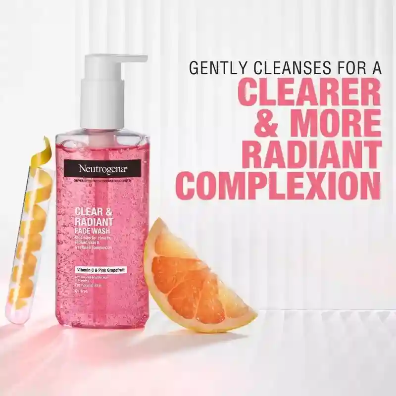 خرید و قیمت فیس واش نوتروژینا Clear & Radiant