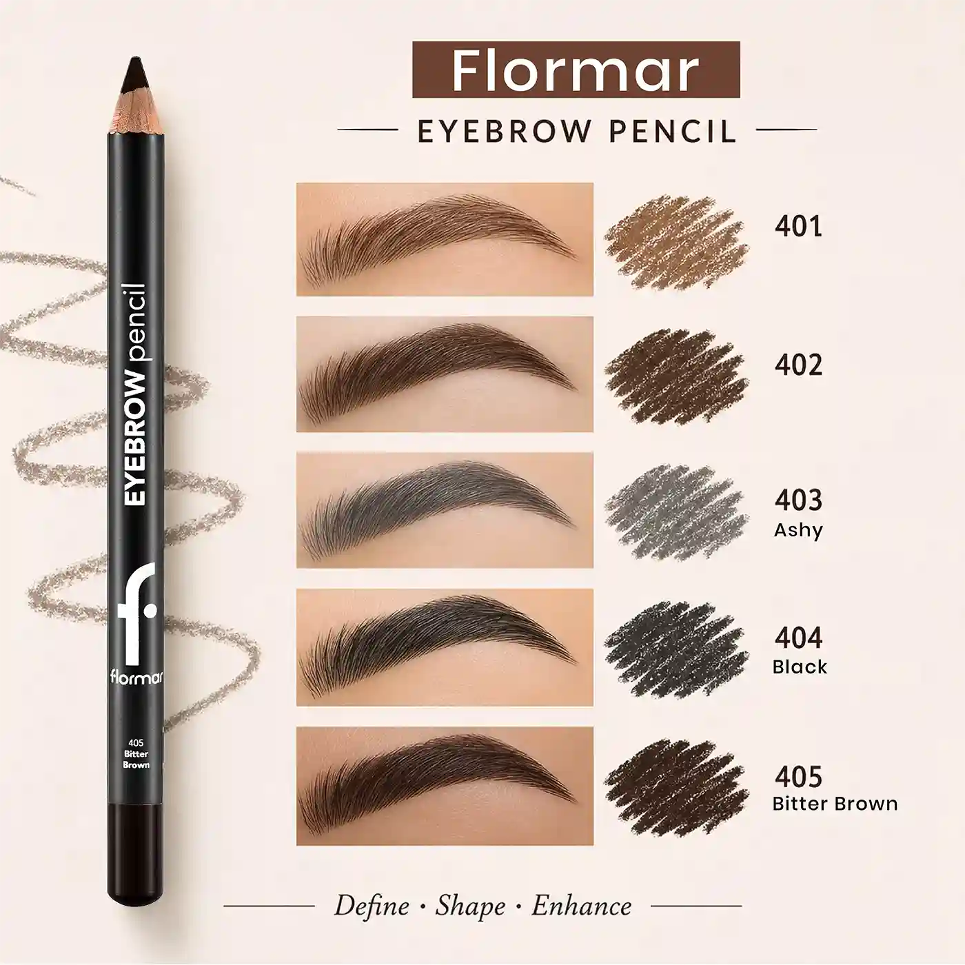 خرید و قیمت مداد ابرو فلورمار Flormar Eyebrow Pencil