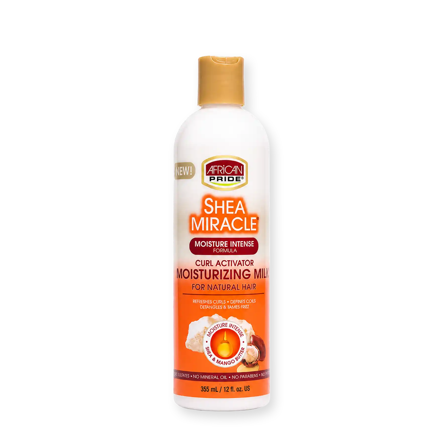خرید و قیمت اكتيواتور موی فر African Pride Shea Miracle Curl Activator Moisturizing Milk 355ml