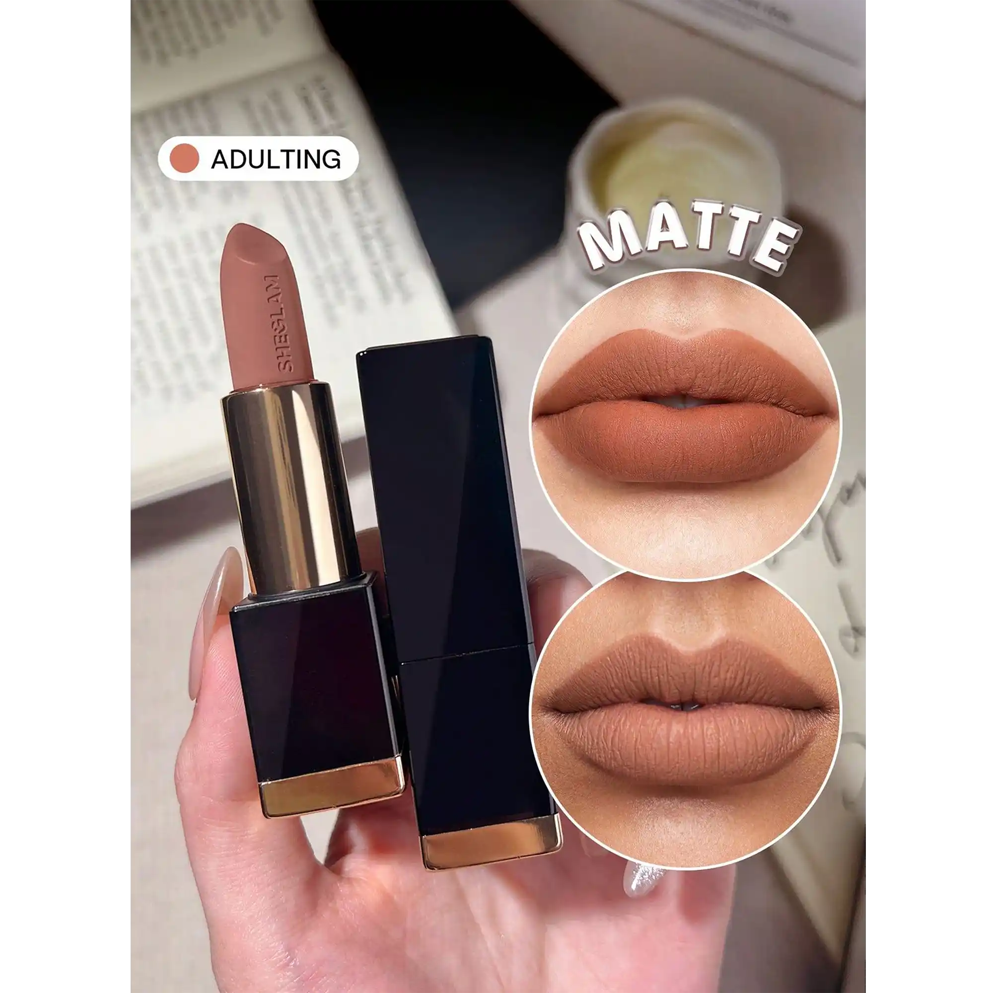 خرید و قیمت رژ لب جامد مات شيگلم Sheglam Matte Allure