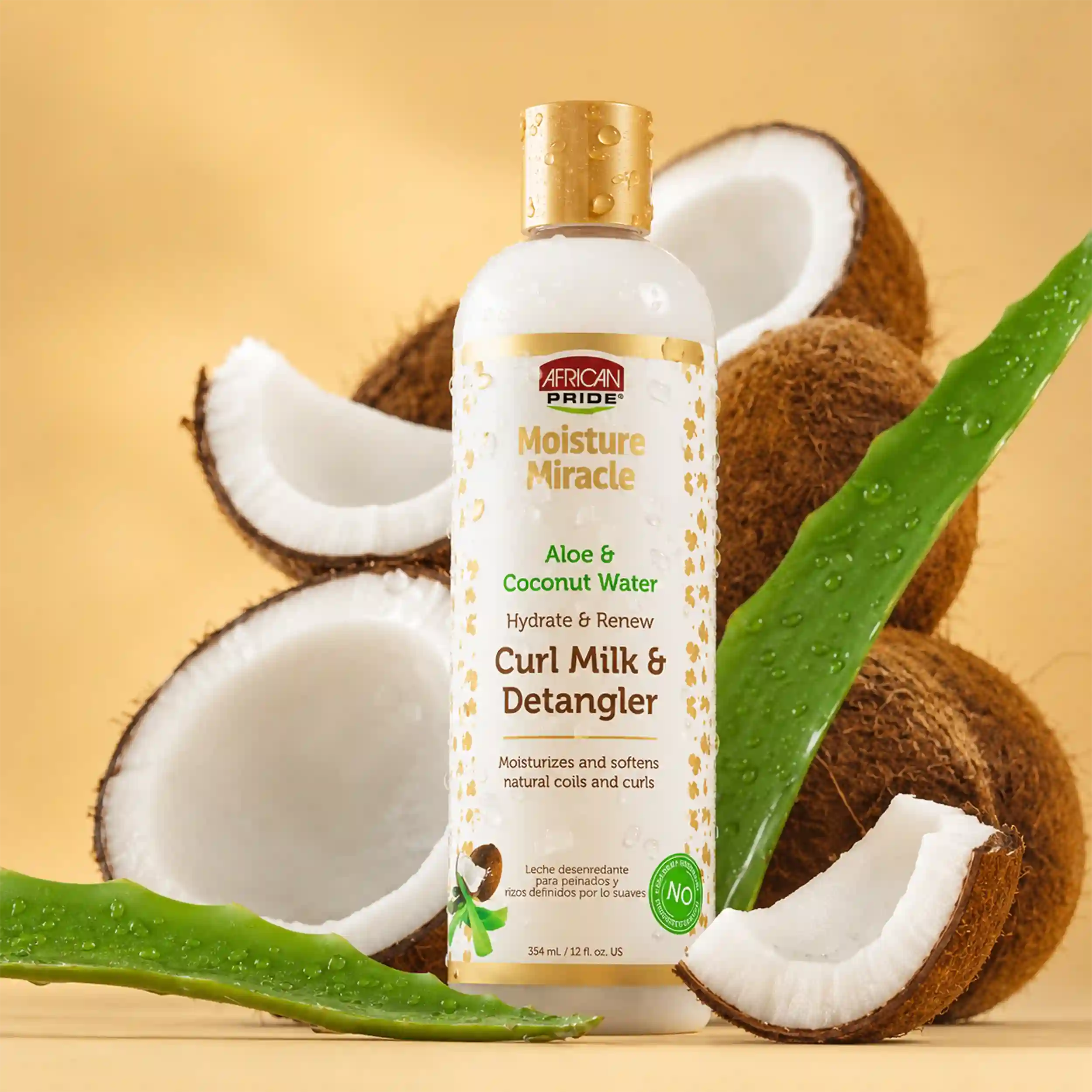 خرید و قیمت شير مو افريكن African Curl Milk & Detangler