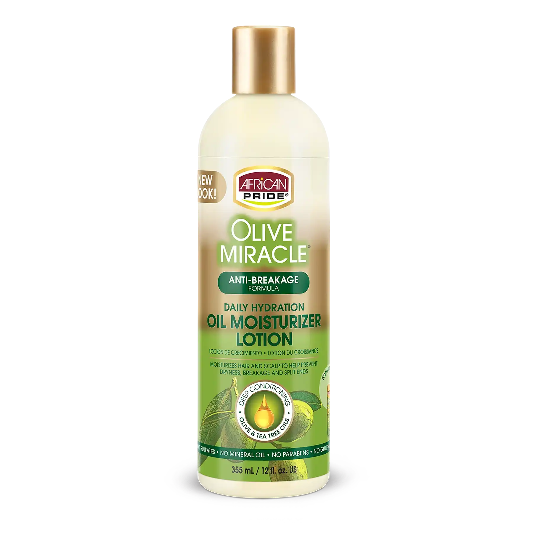خرید و قیمت شامپو فری سولفات زيتون افريكن African Olive Miracle Shampoo