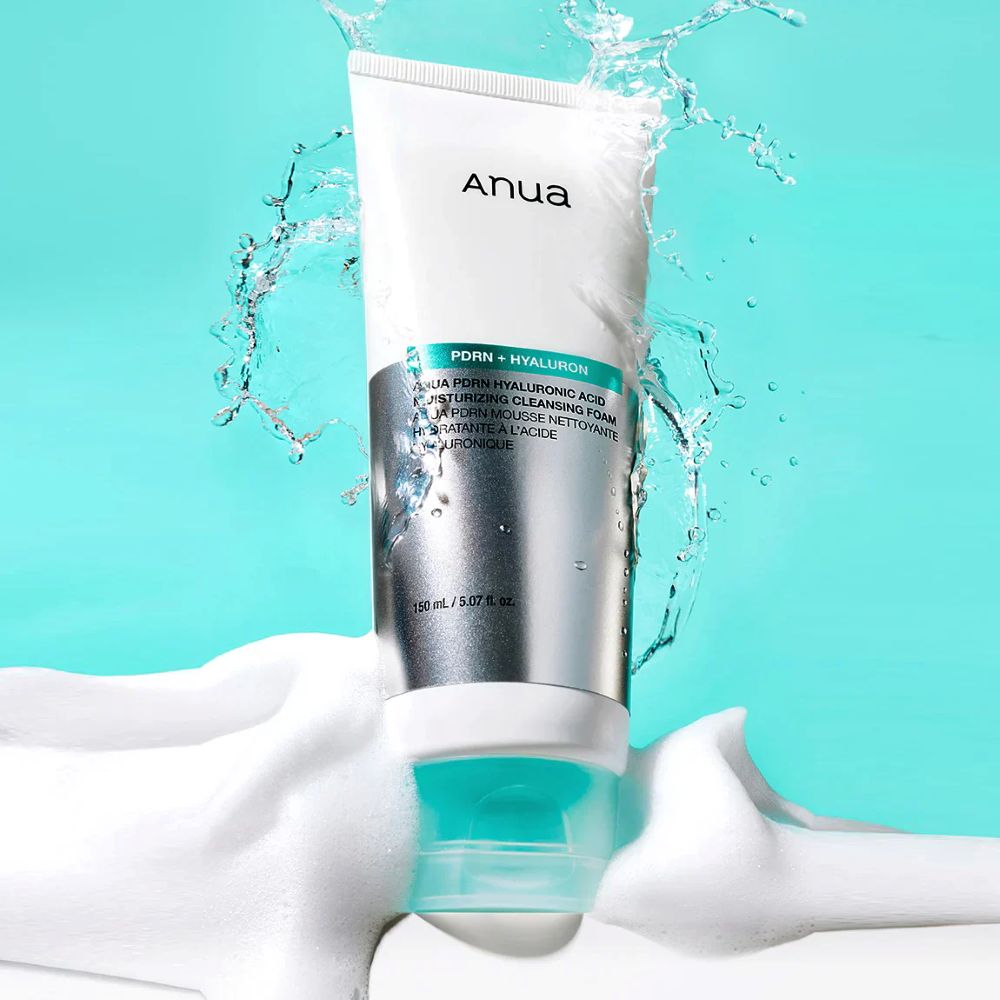 خرید و قیمت فوم شست و شو هيالورون آنوا Anua PDRN Hyaluronic Acid Moisturizing Cleansing Foam 150ml