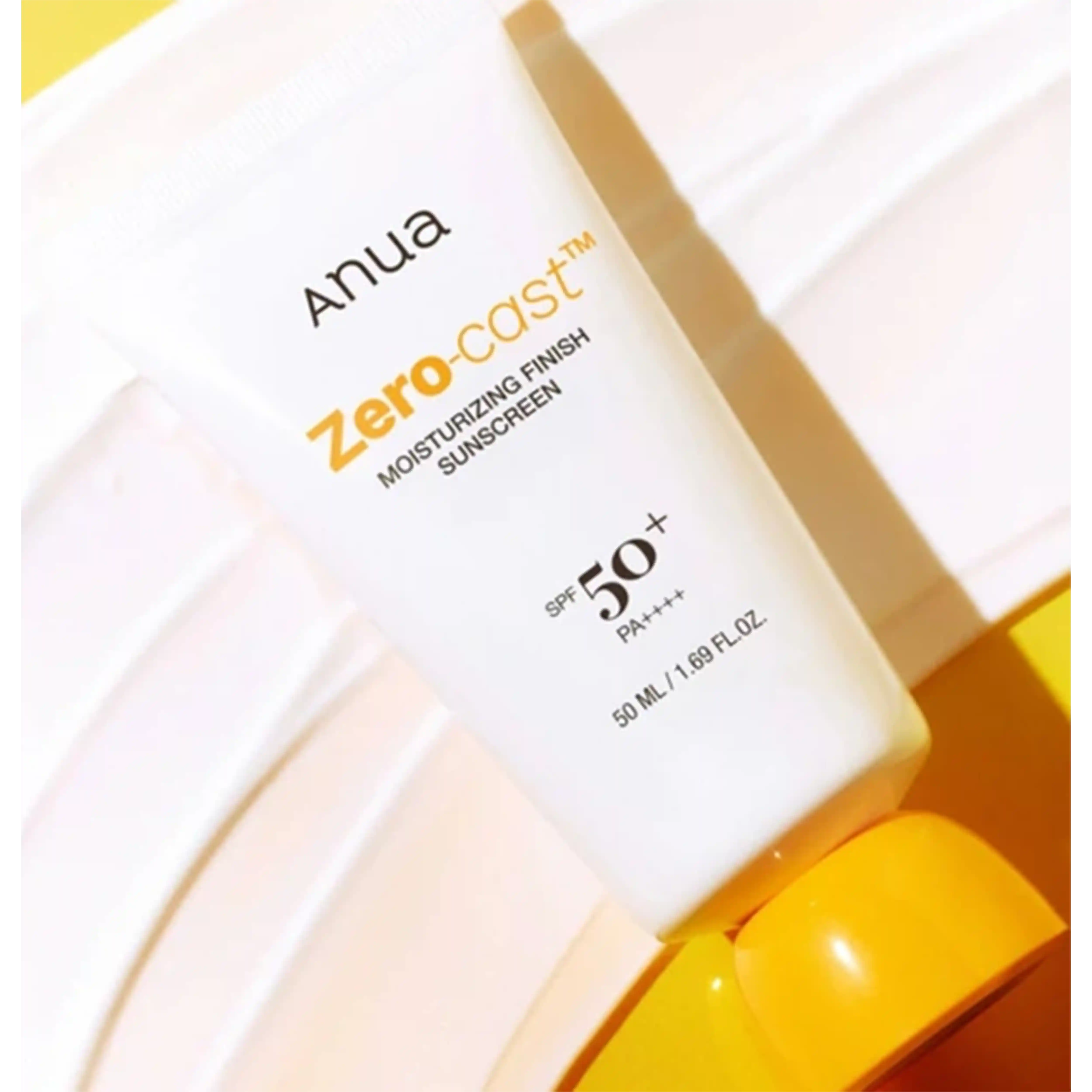 خرید و قیمت ضد آفتاب آنوا Anua Zero Cast Moisturizing Finish Sunscreen 50ml