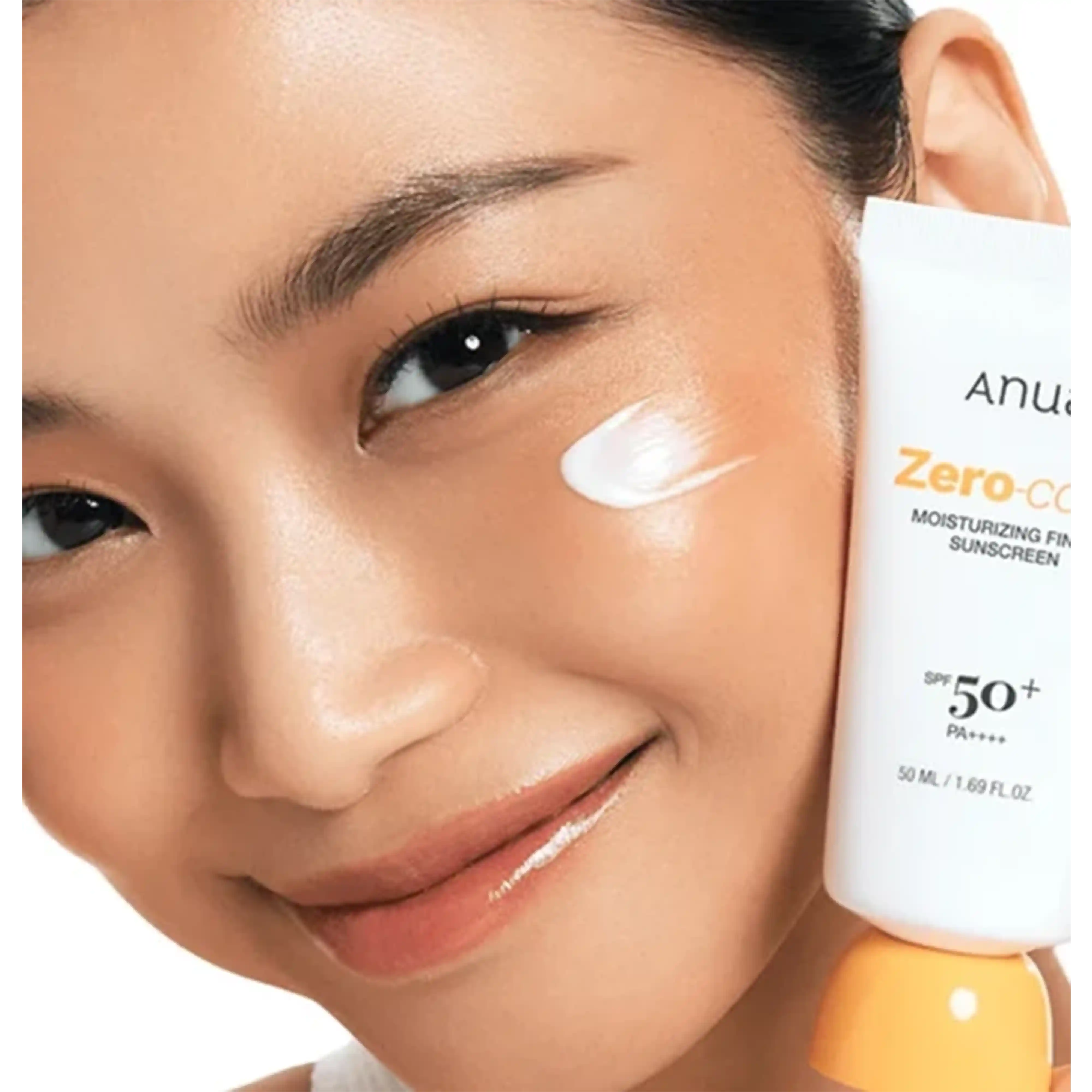 خرید و قیمت ضد آفتاب آنوا Anua Zero Cast Moisturizing Finish Sunscreen 50ml