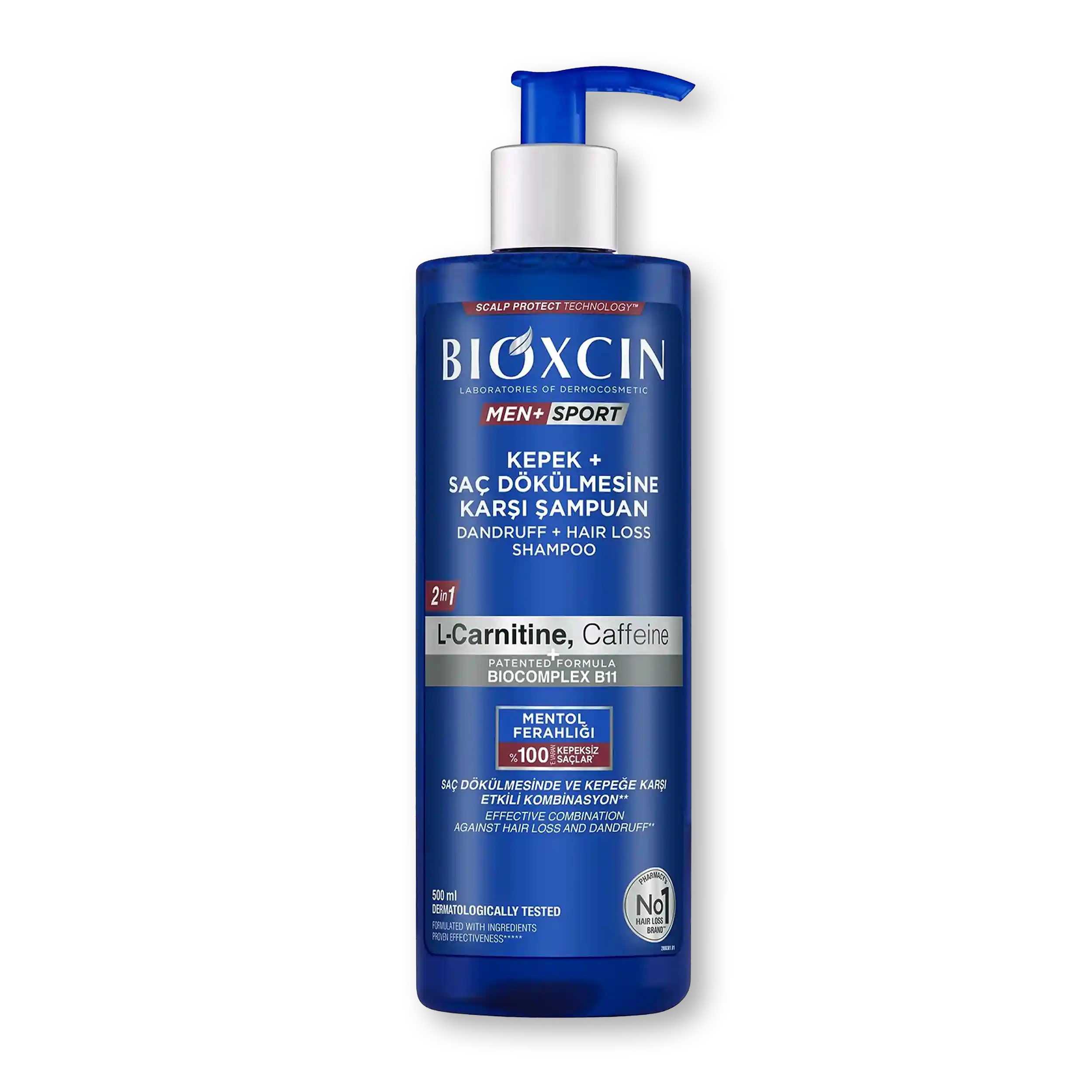 خرید و قیمت شامپو ضد شوره بيوكسين Bioxcin Dandruff + Hair Loss Shampoo 2in1 500ml