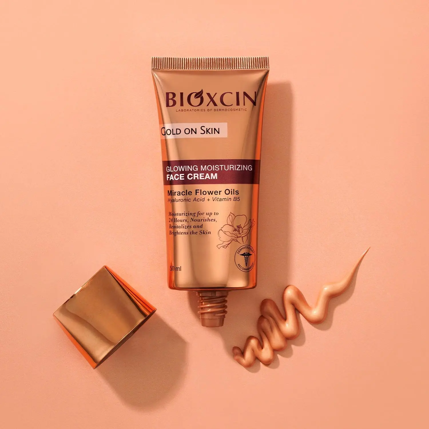 خرید و قیمت كرم مرطوب كننده گلد بيوكسين Bioxcin Gold On Skin 50ml