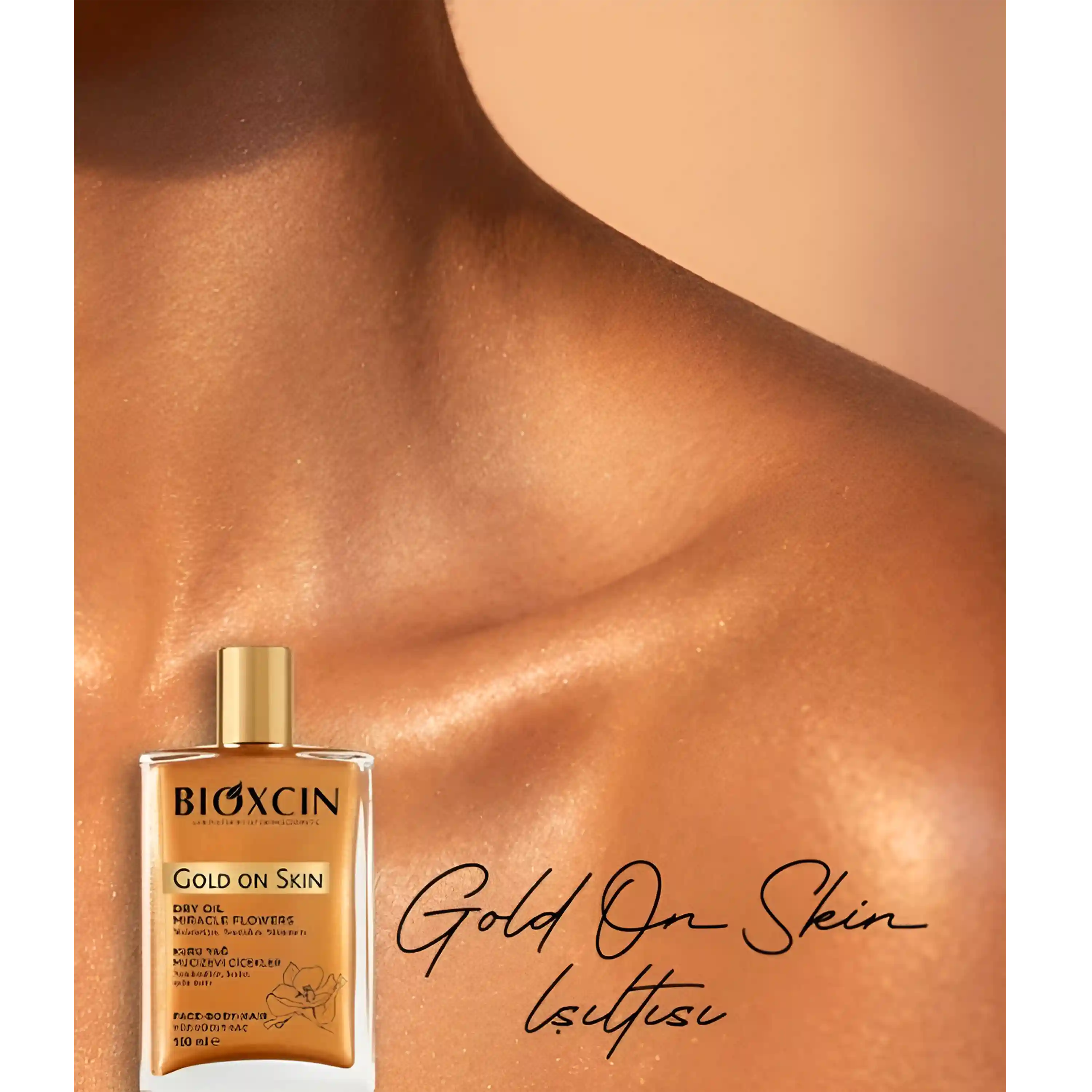 خرید و قیمت شاين بدن گلد بيوكسين Bioxcin Gold On Skin Dry Oil 100ml