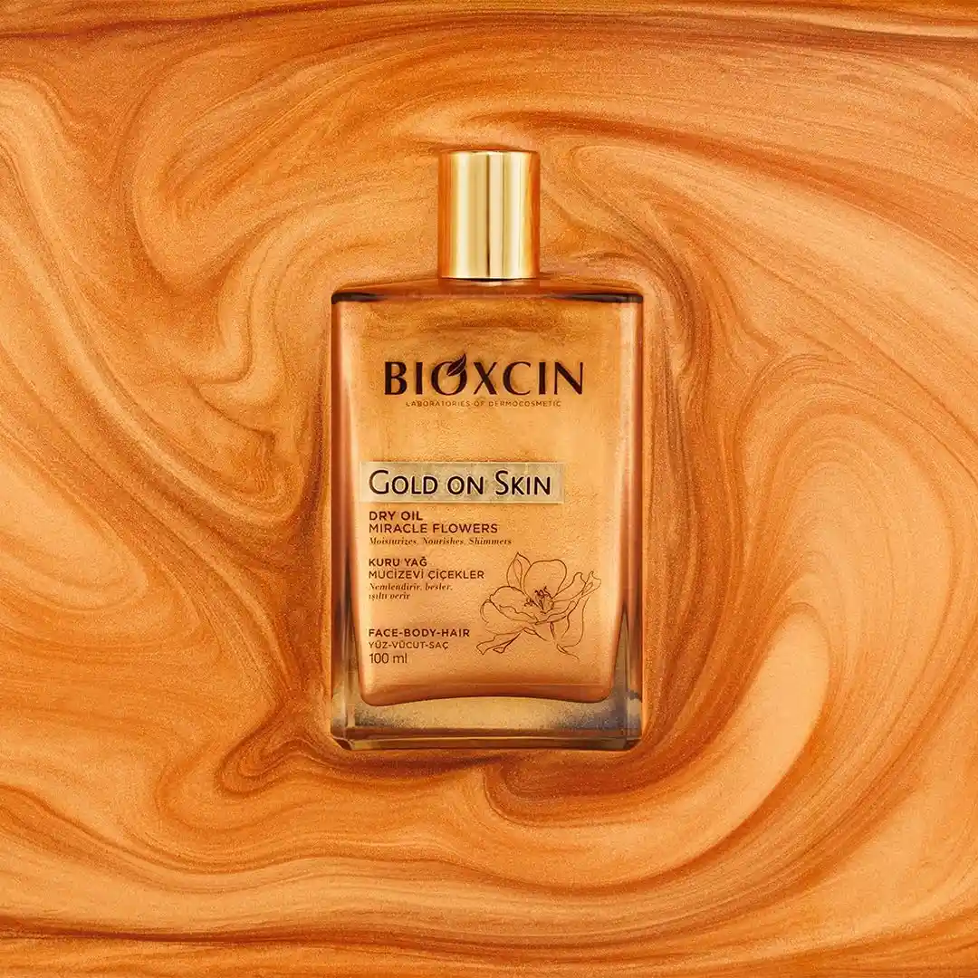 خرید و قیمت شاين بدن گلد بيوكسين Bioxcin Gold On Skin Dry Oil 100ml