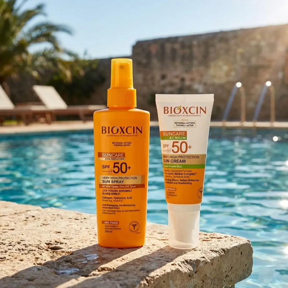 خرید و قیمت پک ضد آفتاب بيوكسين Bioxcin suncare high protection