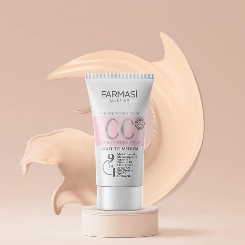 خرید و قیمت کرم پودر فارماسی CC Color Control