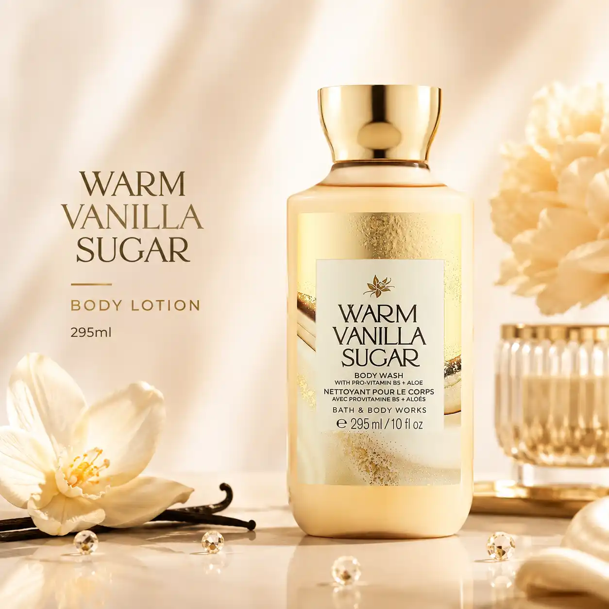 خرید و قیمت شاور ژل Bath & Body Warm Vanila Sugar Body Wash 295ml
