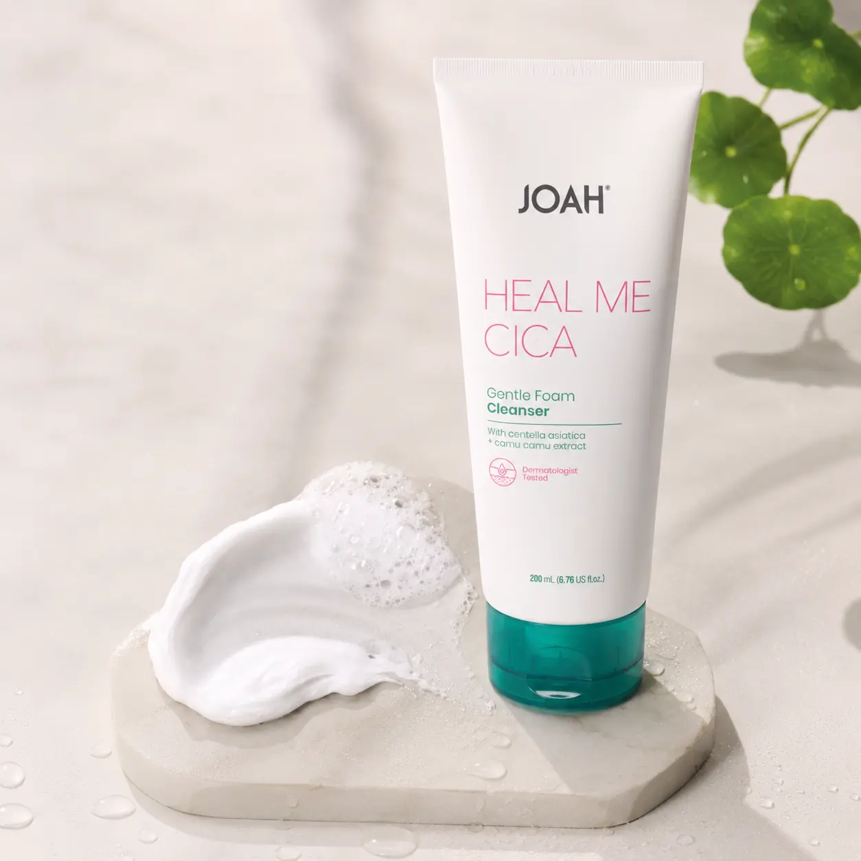 خرید و قیمت فوم شست و شو صورت جوآ Joah Heal Me Cica Gentle Foam Cleanser 200ml
