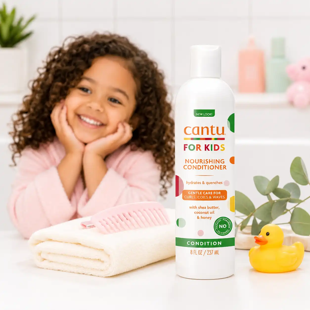 خرید و قیمت كانديشنر كيدز كنتو Cantu For Kids Nourishing Conditioner 237ml