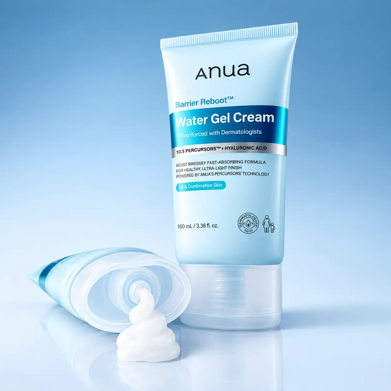 خرید و قیمت ژل كرم آبرسان آنوا Anua Barrier Reboot Water Gel Cream 100ml