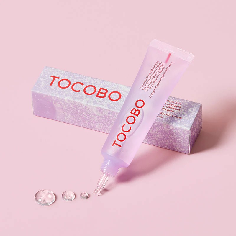 خرید و قیمت ژل كرم دور چشم لاوندر توكوبو Tocobo Lavender Collage Brightening Eye Gel Cream 30ml