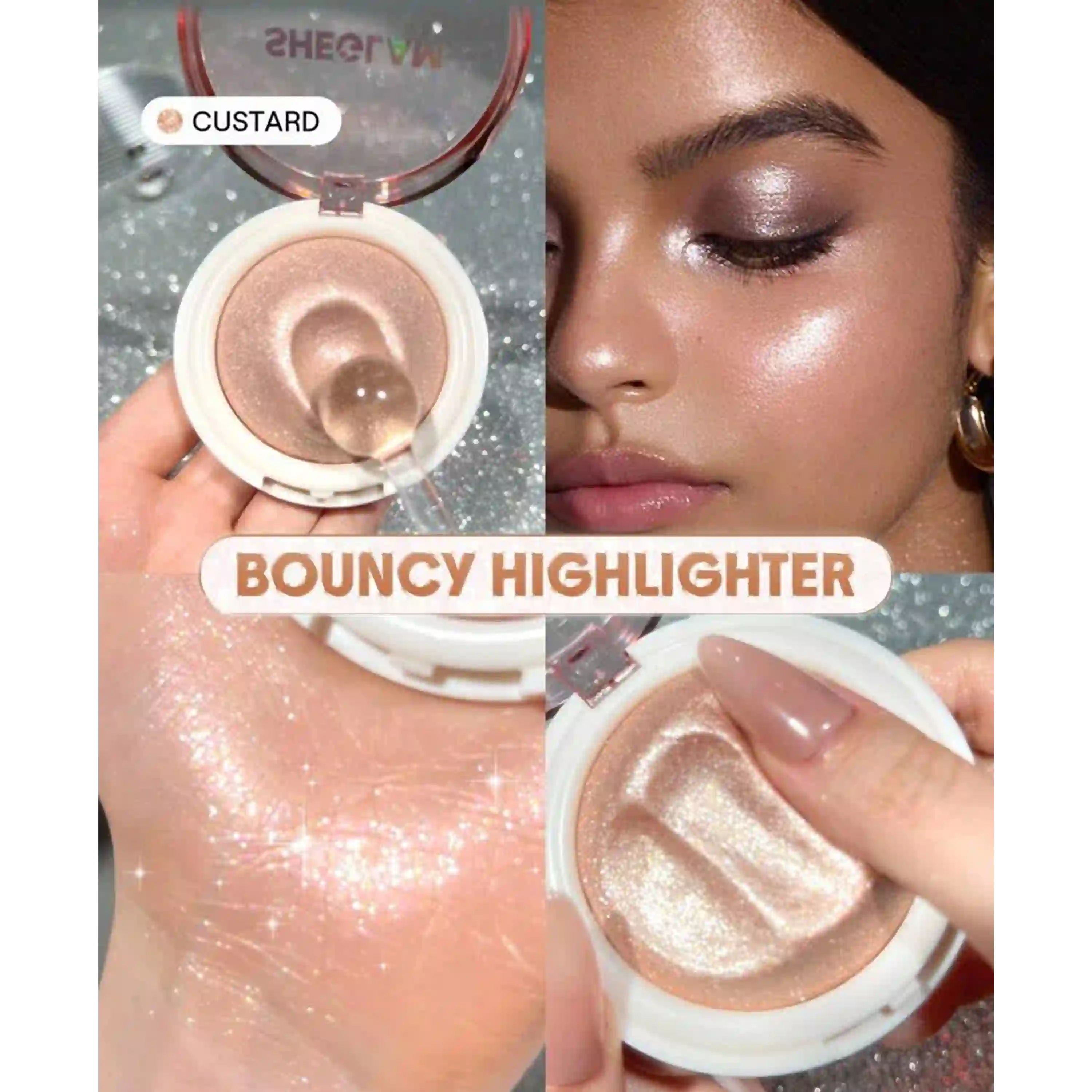خرید و قیمت هايلايتر آدامسی شيگلم Sheglam Glowchi Bouncy Highlighter