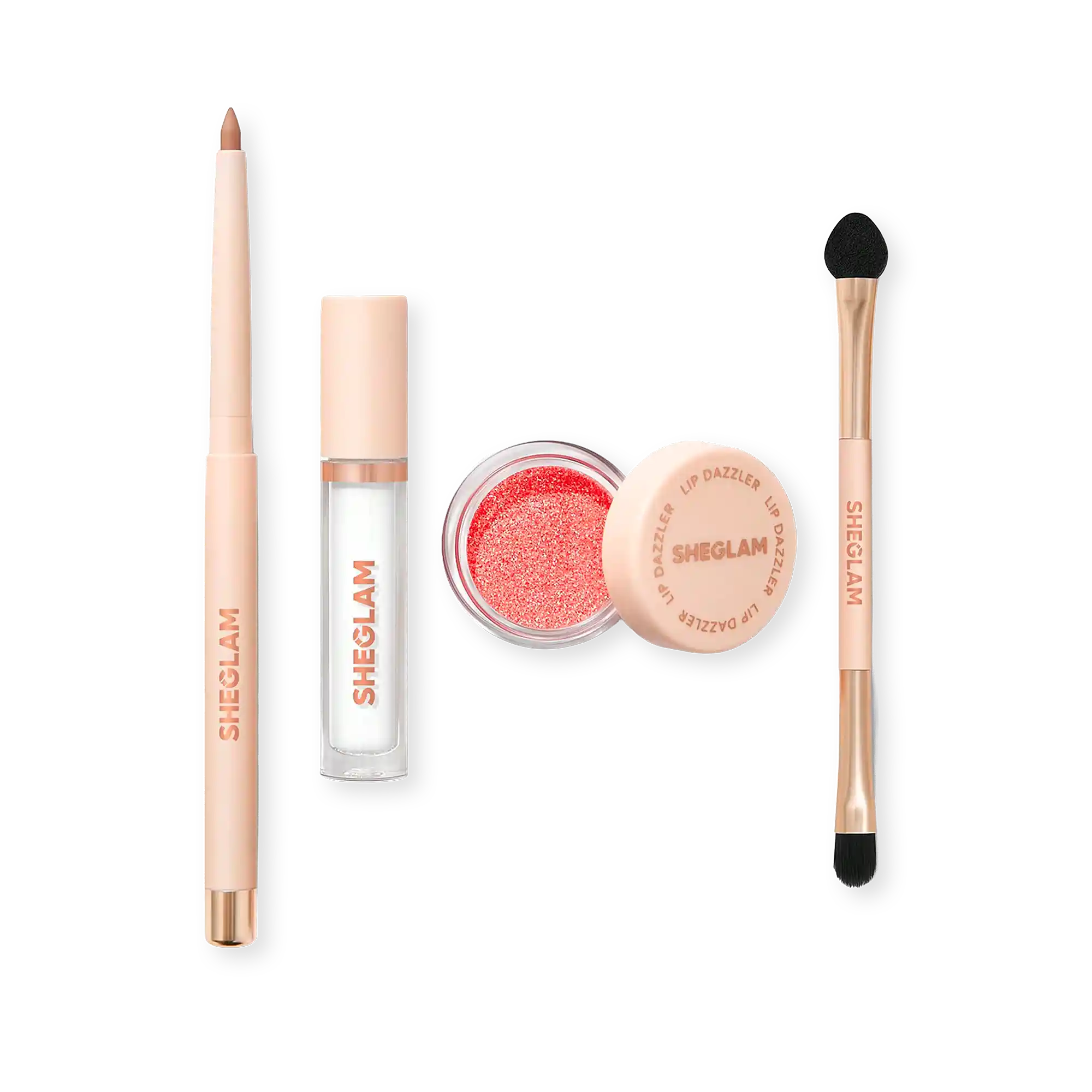 خرید و قیمت كيت گليتر لب Sheglam Lip Dazzler Glitter Kit