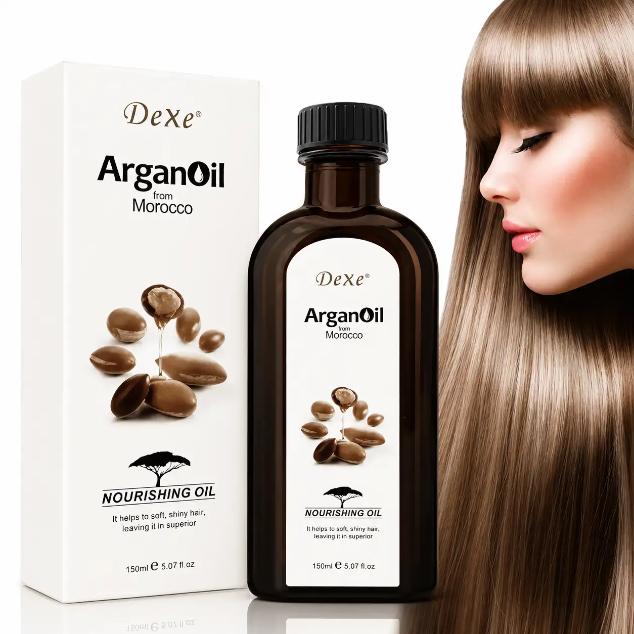 خرید و قیمت روغن آرگان دكس Dexe Argan Oil 100ml