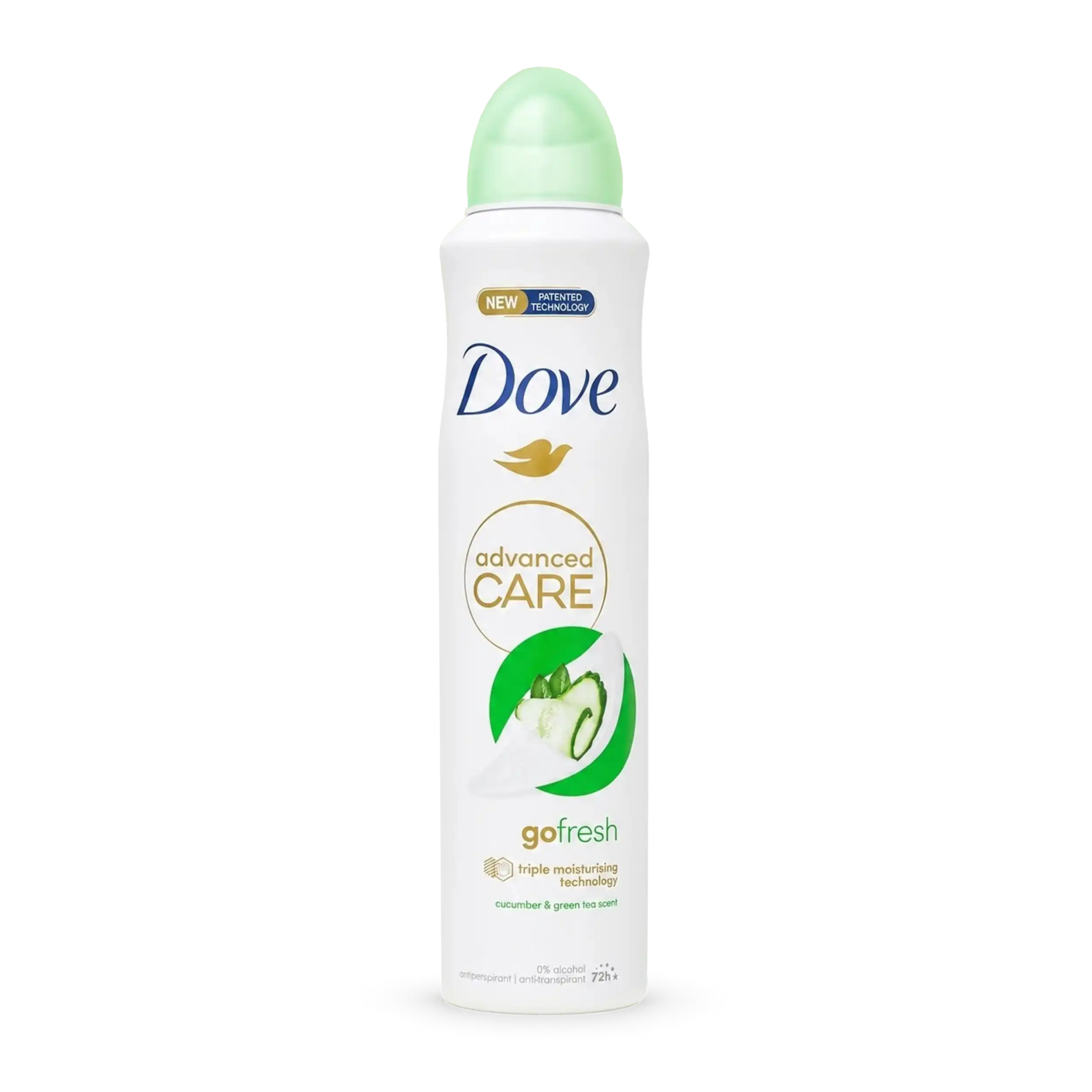 خرید و قیمت اسپری بدن داو Dove Advanced Care Cucumber & Green Tea Scent 250ml