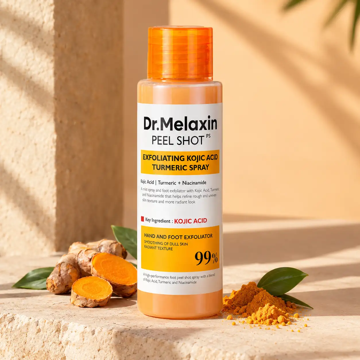 خرید و قیمت پيل شات دكتر ملكسين ترمريک Dr Melaxin Peel Shot Turmeric Spray