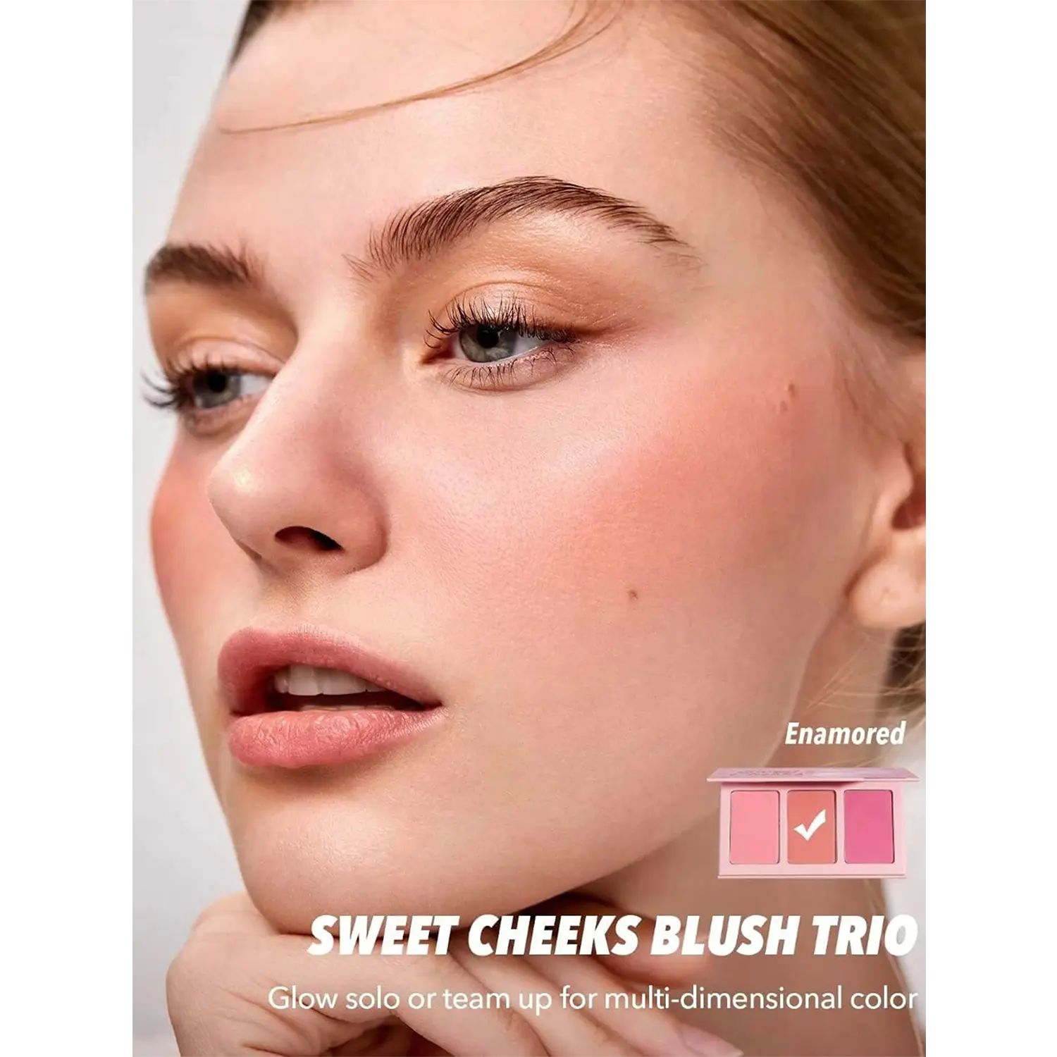 خرید و قیمت پالت رژ گونه 3 تايی شيگلم Sheglam Sweet Cheeks Blush Trio Enamored