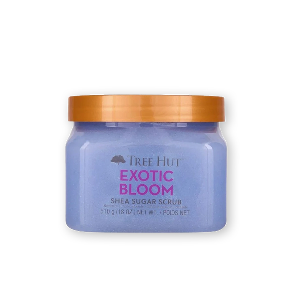 خرید و قیمت اسكراب شی باتر بدن تری هات Tree Hut Exotic Bloom Shea Sugar Scrub 510 g