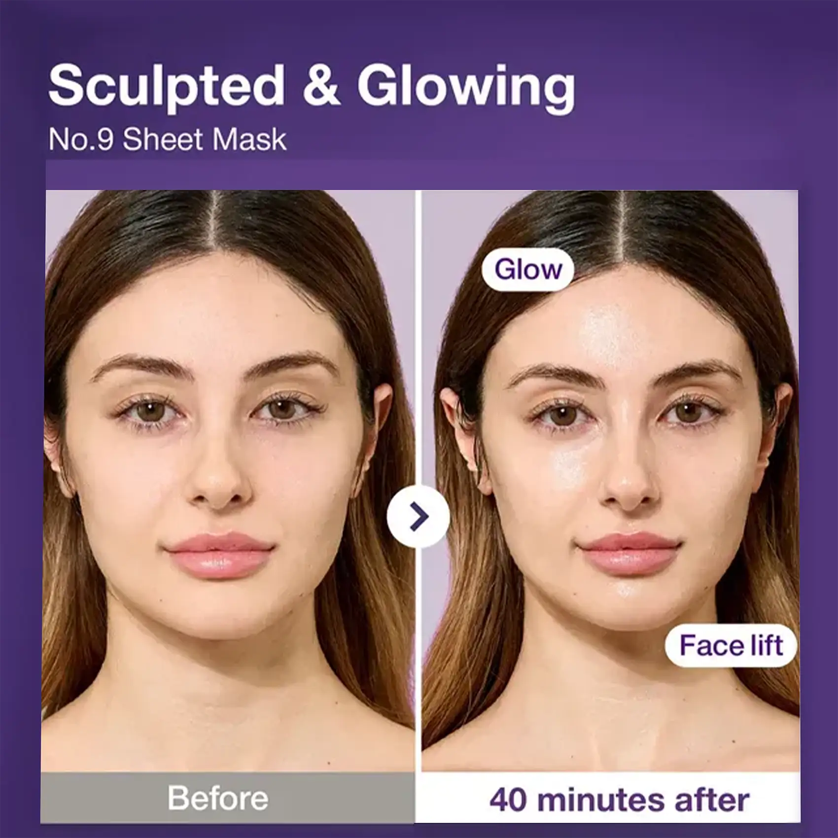 خرید و قیمت ماسک ليفت نامبوزين Numbuzin Lifting & Glowing Full Face Mask