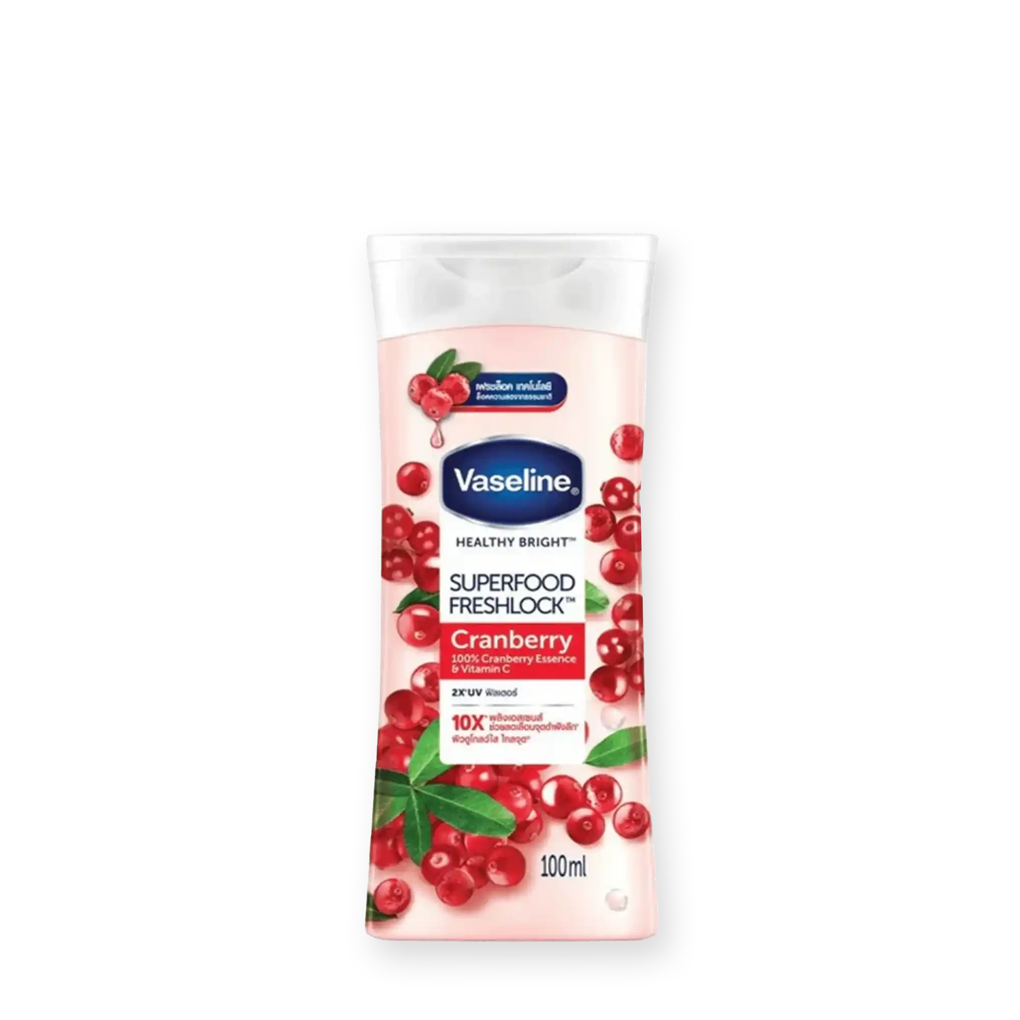 خرید و قیمت اسنس كرن بری وازلين Vaseline Superfood Freshlock Cranberry 100ml
