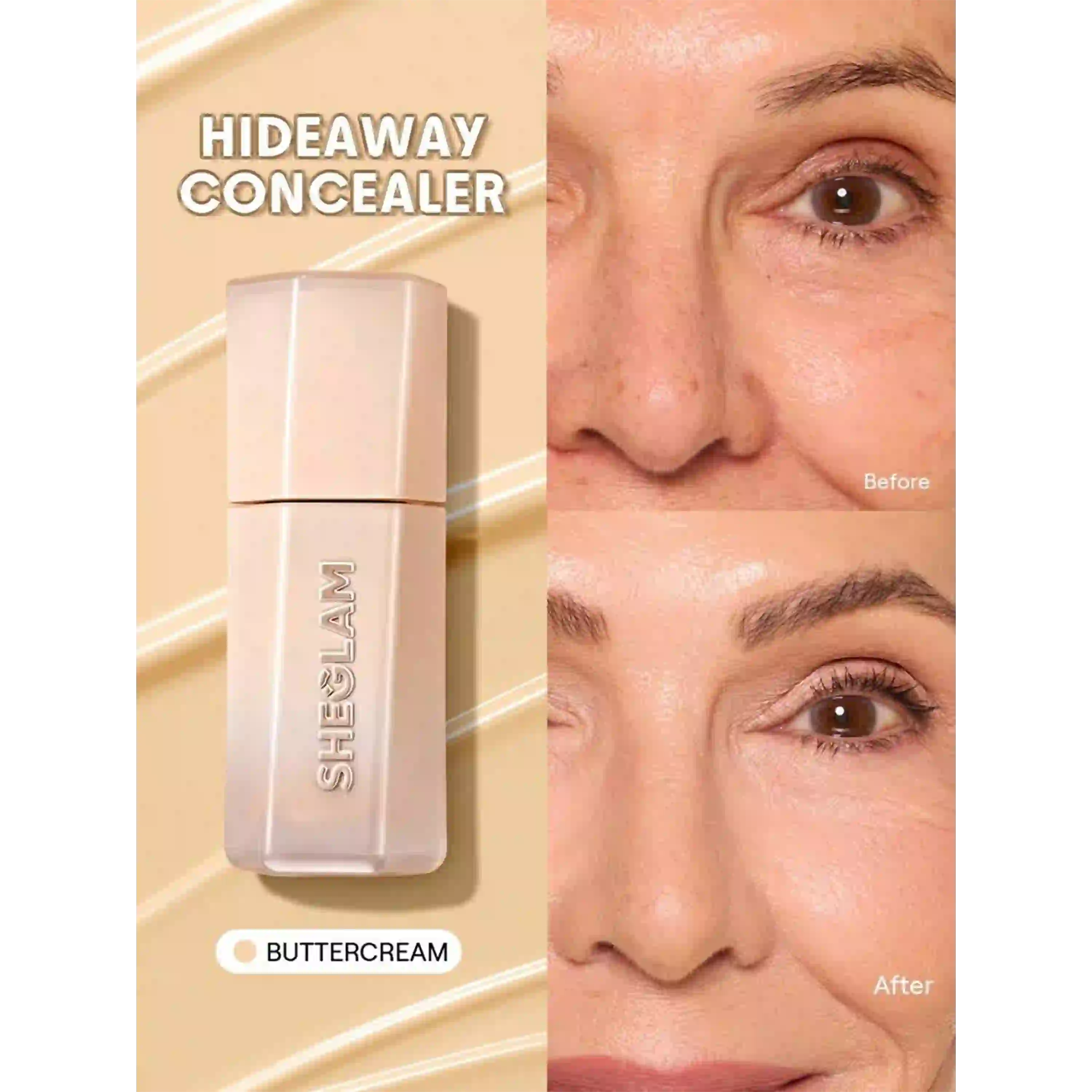 خرید و قیمت كانسيلر فول كاور شيگلم Sheglam Hideaway Full-Coverage Concealer