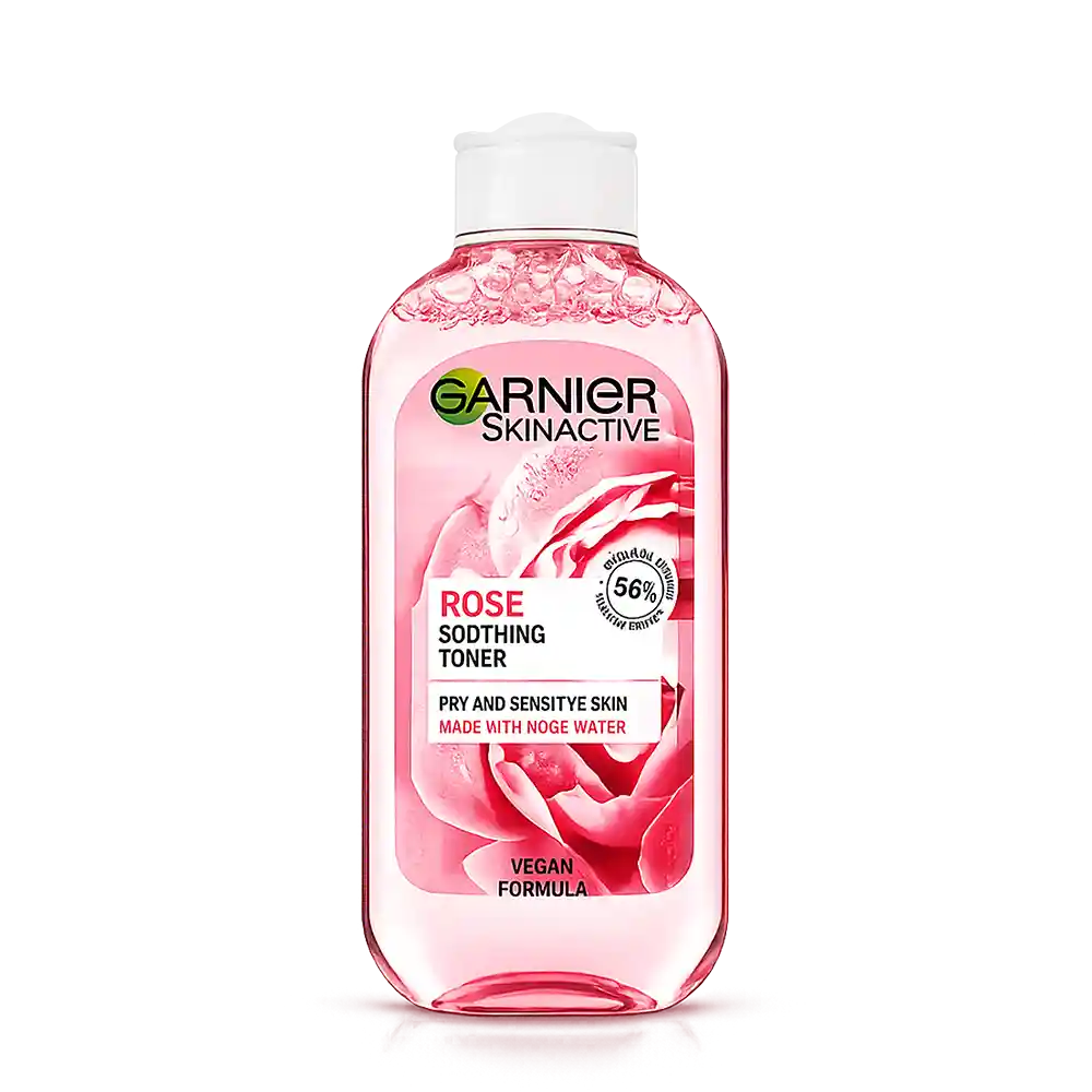 خرید و قیمت تونر صورت گارنير Garnier Rose Soothing Toner 200ml