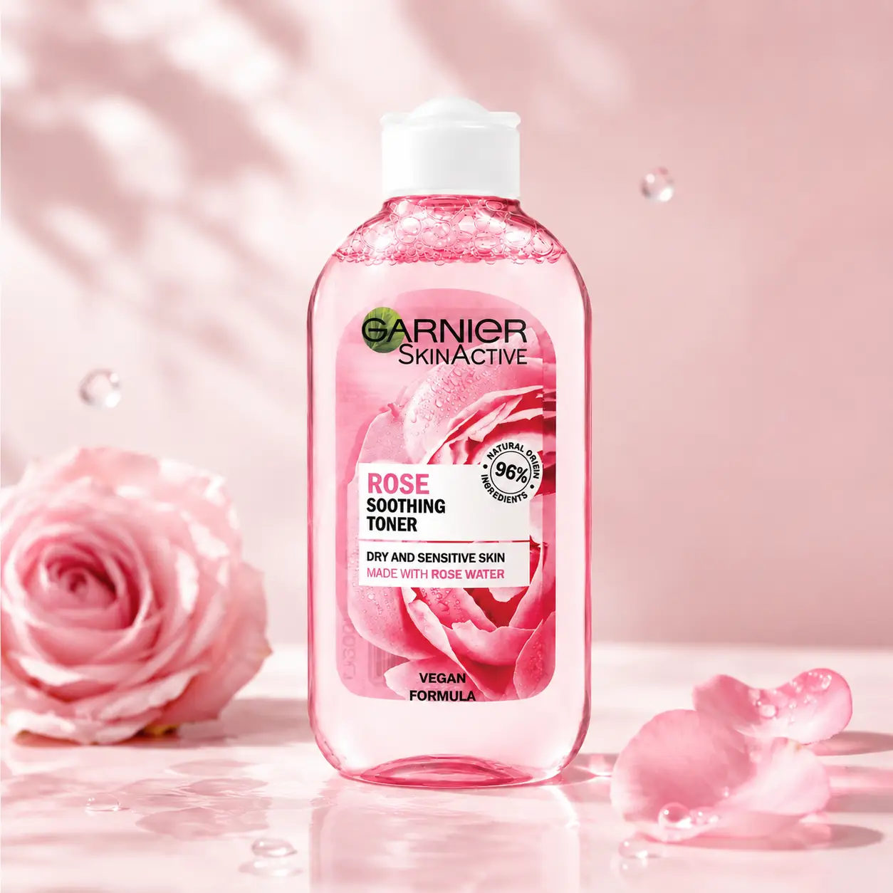 خرید و قیمت تونر صورت گارنير Garnier Rose Soothing Toner 200ml