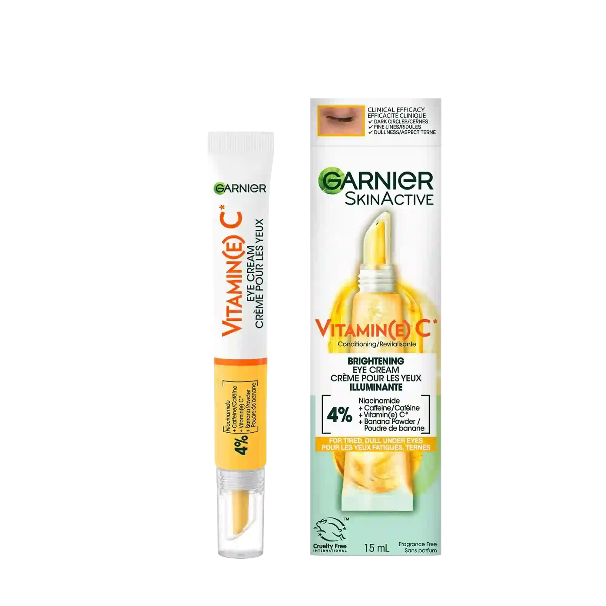 خرید و قیمت كرم دور چشم ويتامين C گارنير Garnier Vitamin C Eye Cream 15 ml