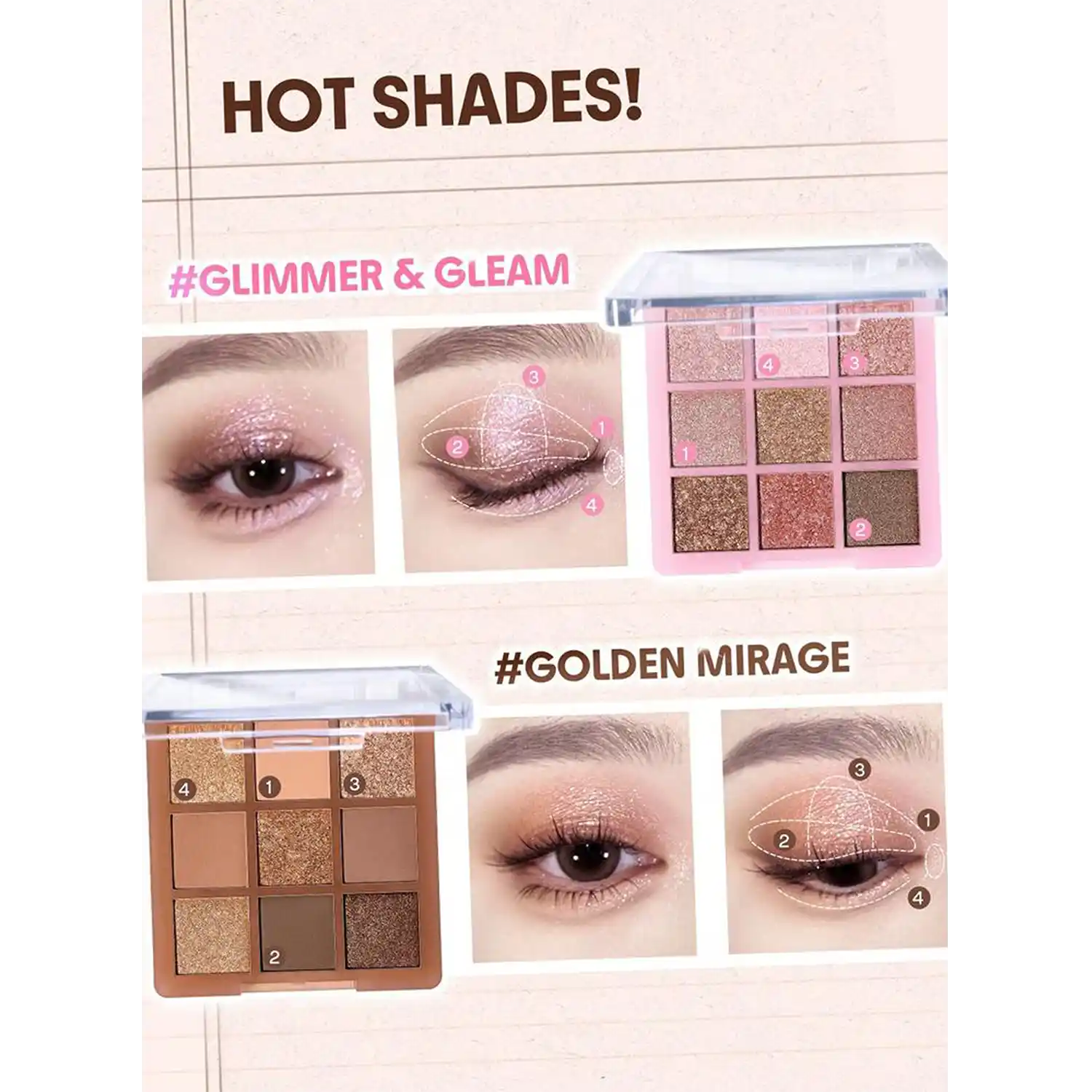 خرید و قیمت سايه 9 رنگ شيگلم Sheglam Spice 9-Pan Eyeshadow Palette Cinnamon