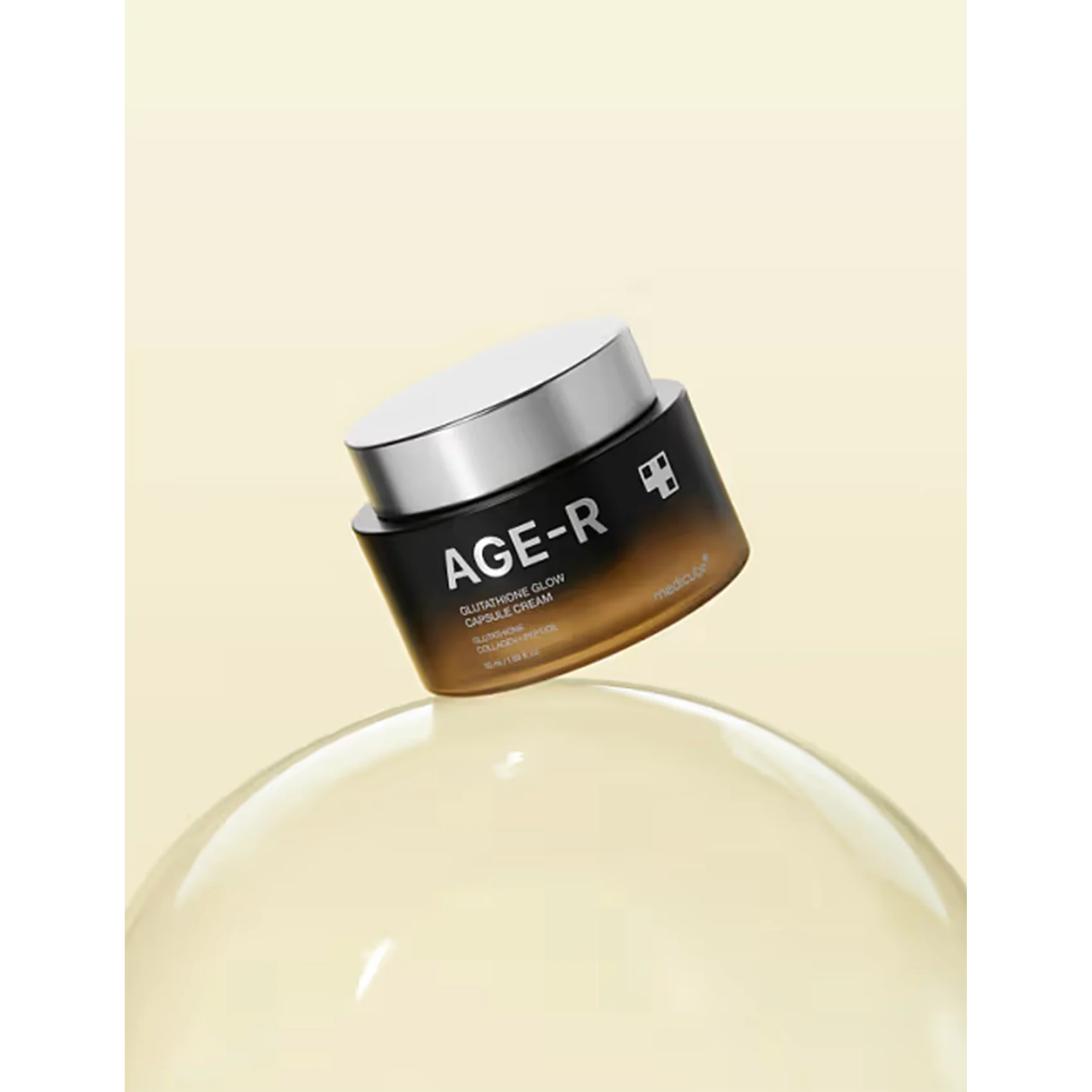خرید و قیمت كرم كپسولی مشكی مديكيوب Medicube Glutathione Glow Capsule Cream 50ml