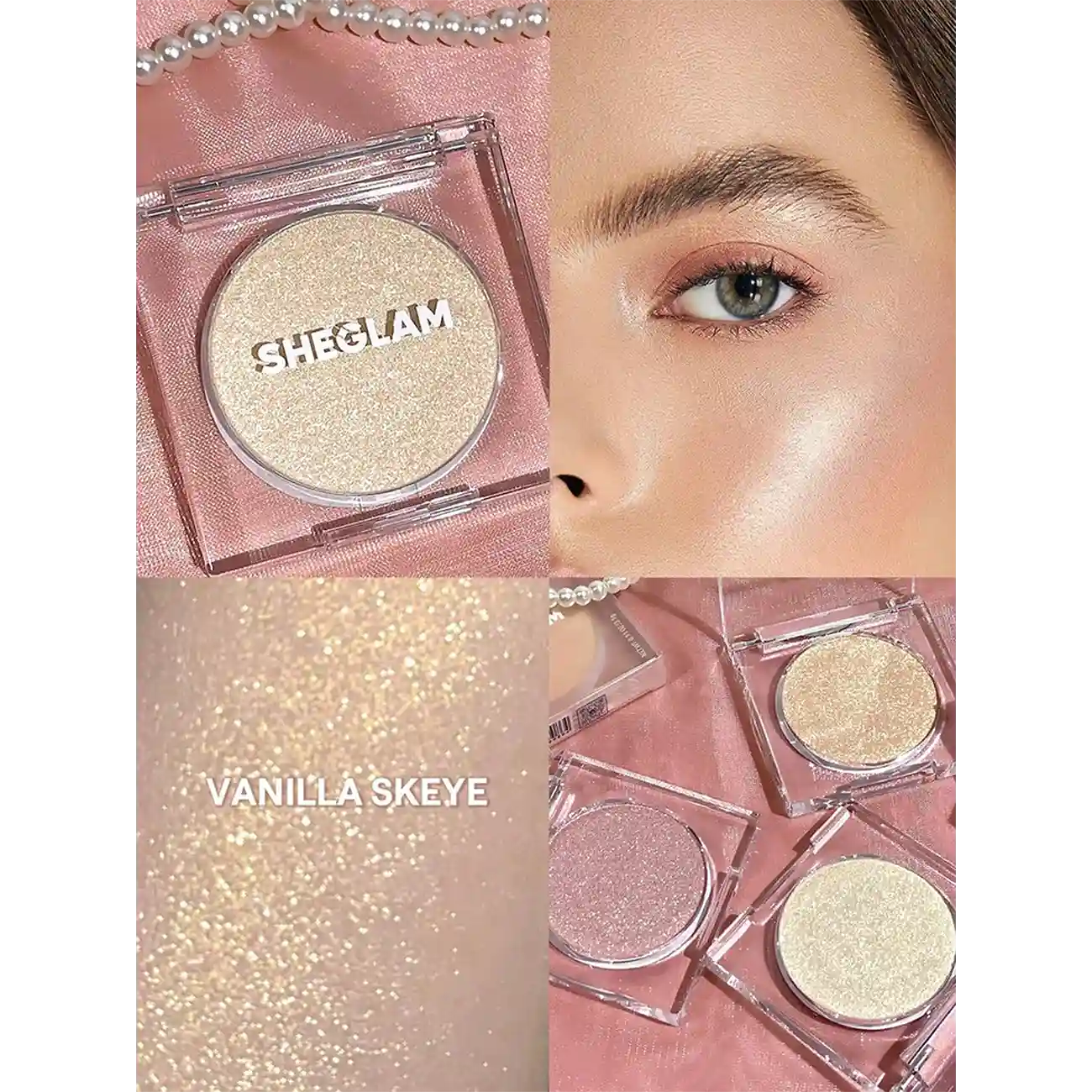 خرید و قیمت هايلايتر پودری شيگلم Sheglam Cosmic Crystal Mousse Highlighter