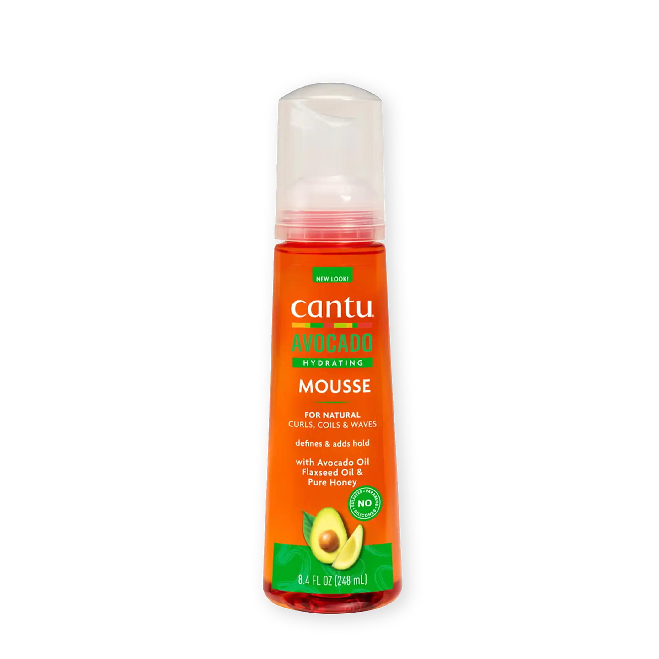خرید و قیمت موس مو آواكادو كنتو Cantu Avocado Hydrating Mousse 248ml