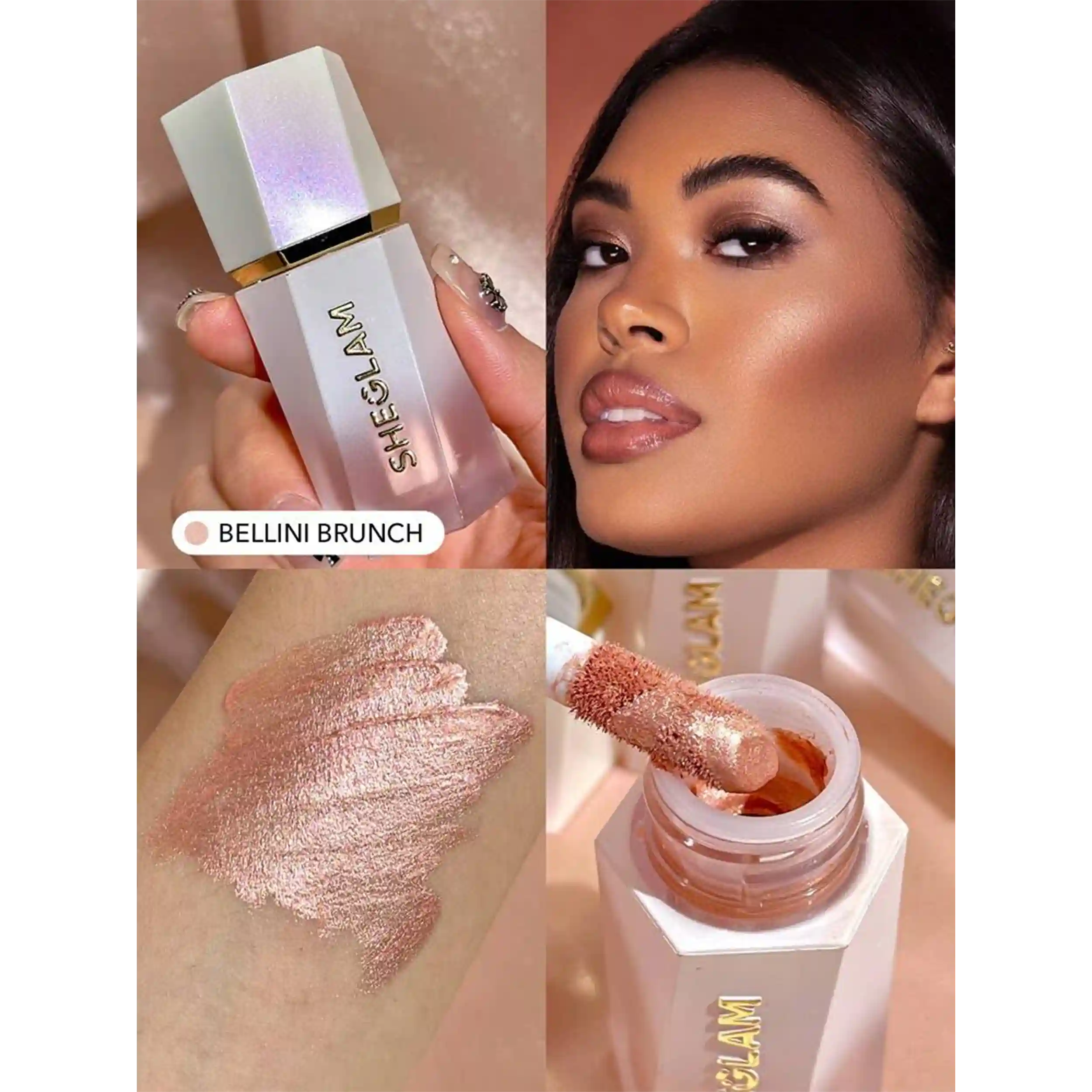 خرید و قیمت هايلايتر مايع شيگلم Sheglam Glow Bloom Liquid Highlighter