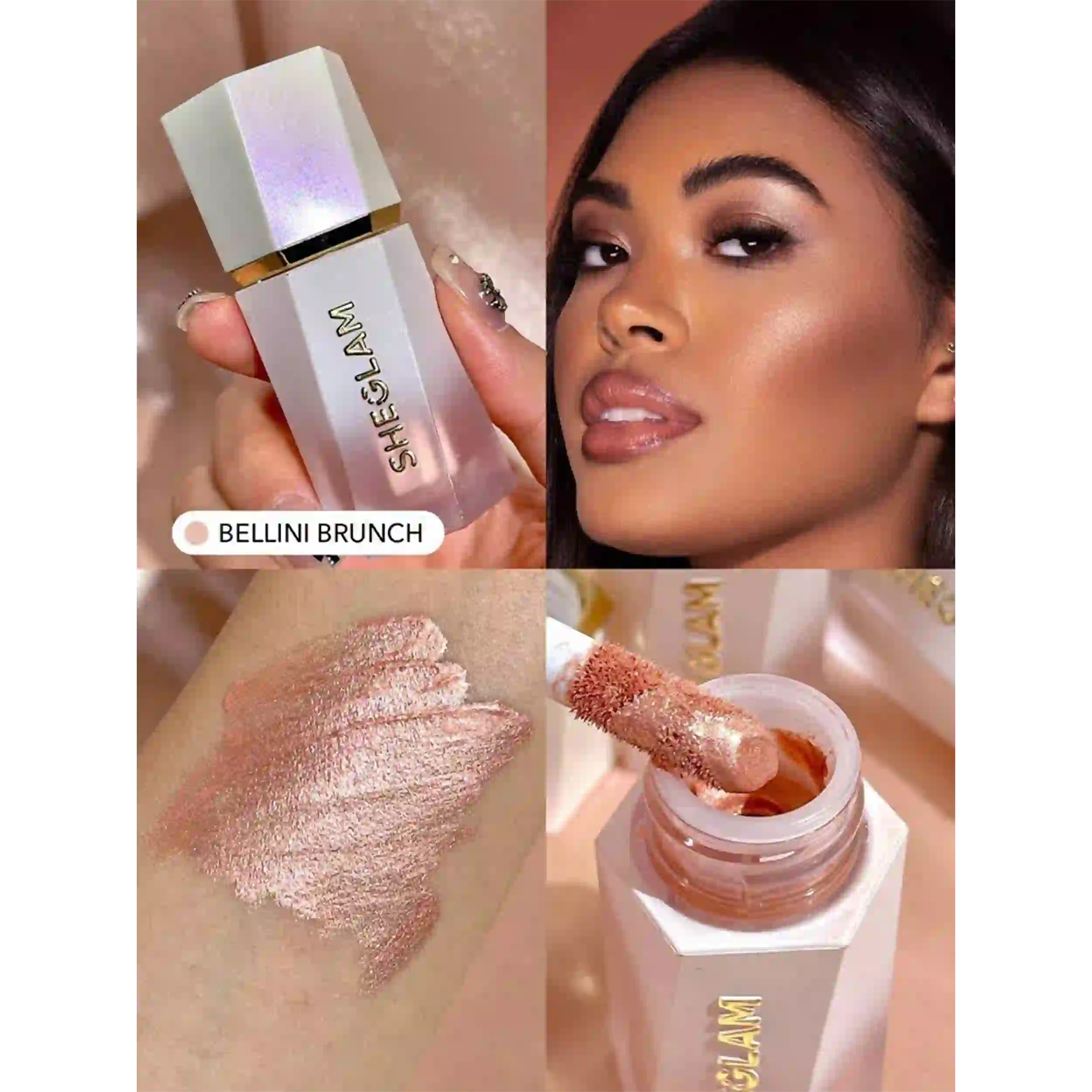 خرید و قیمت هايلايتر مايع شيگلم Sheglam Glow Bloom Liquid Highlighter