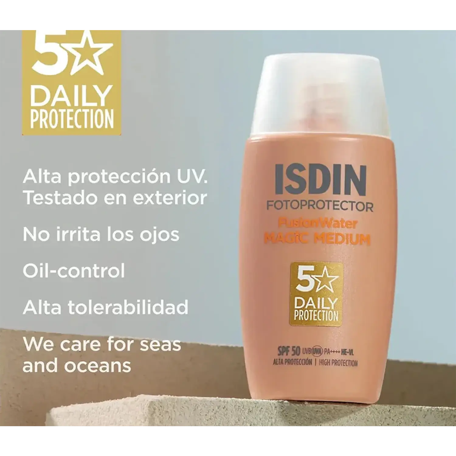 خرید و قیمت كرم ضد آفتاب  Isdin FusionWater Magic Medium SPF 50 50 ml