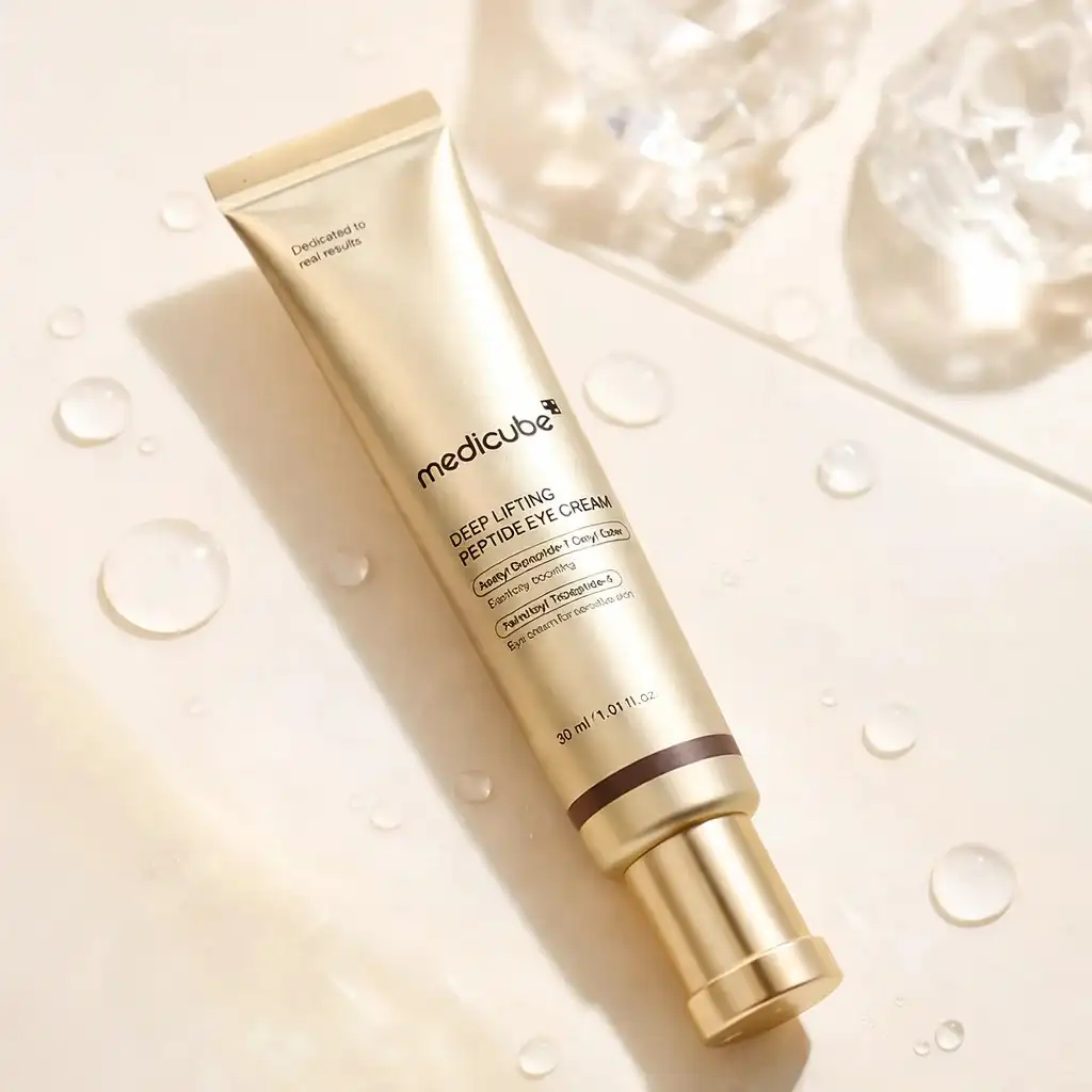 خرید و قیمت كرم دور چشم طلايی مديكيوب Medicube Deep Lifting Peptide Eye Cream 30ml