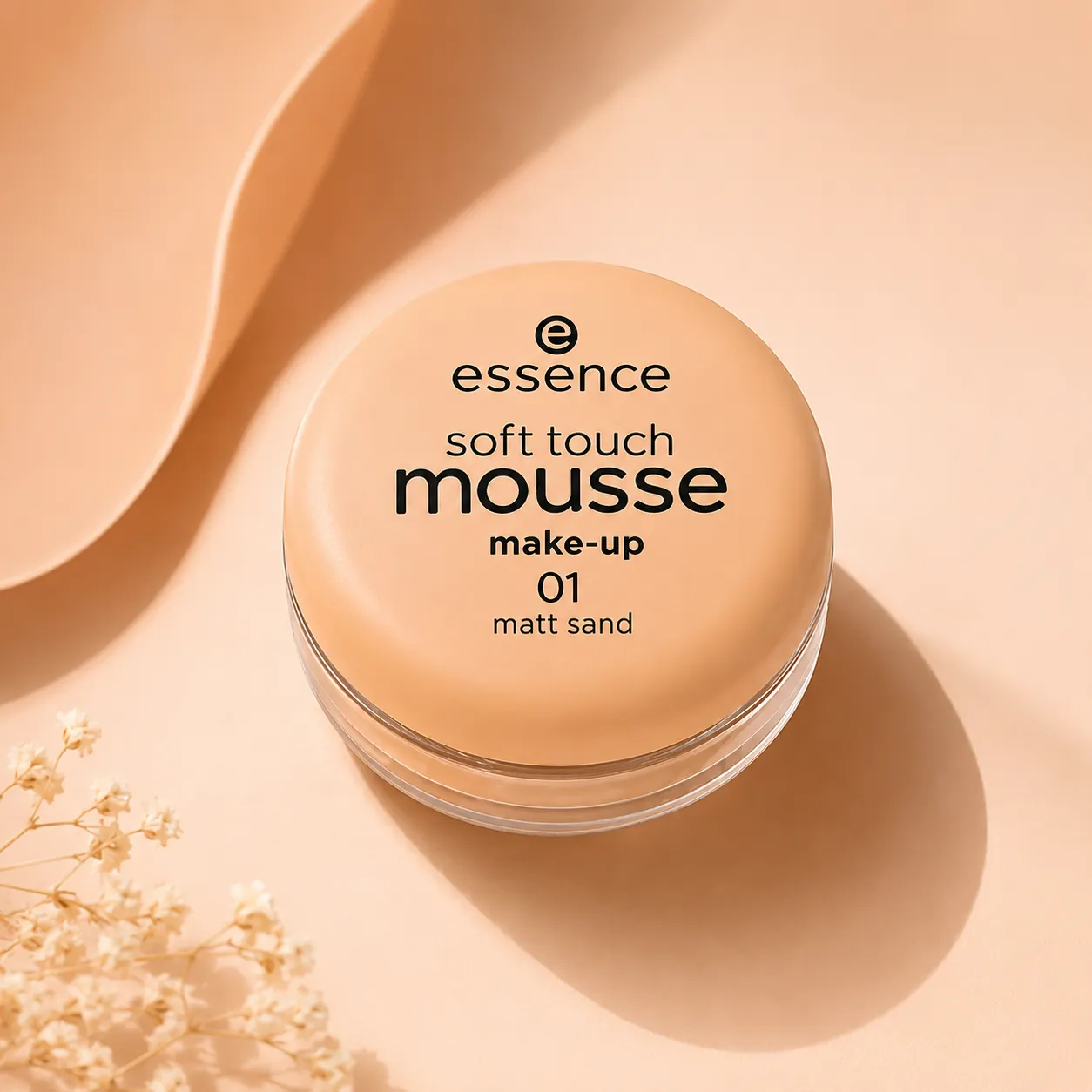 خرید و قیمت موس صورت اسنس Essence Soft Touch Mousse 01 matt Sand 16g