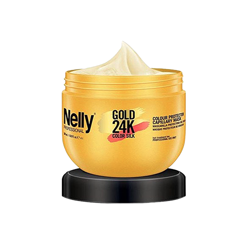 خرید و قیمت ماسک مو نلی Color Silk Gold 24k
