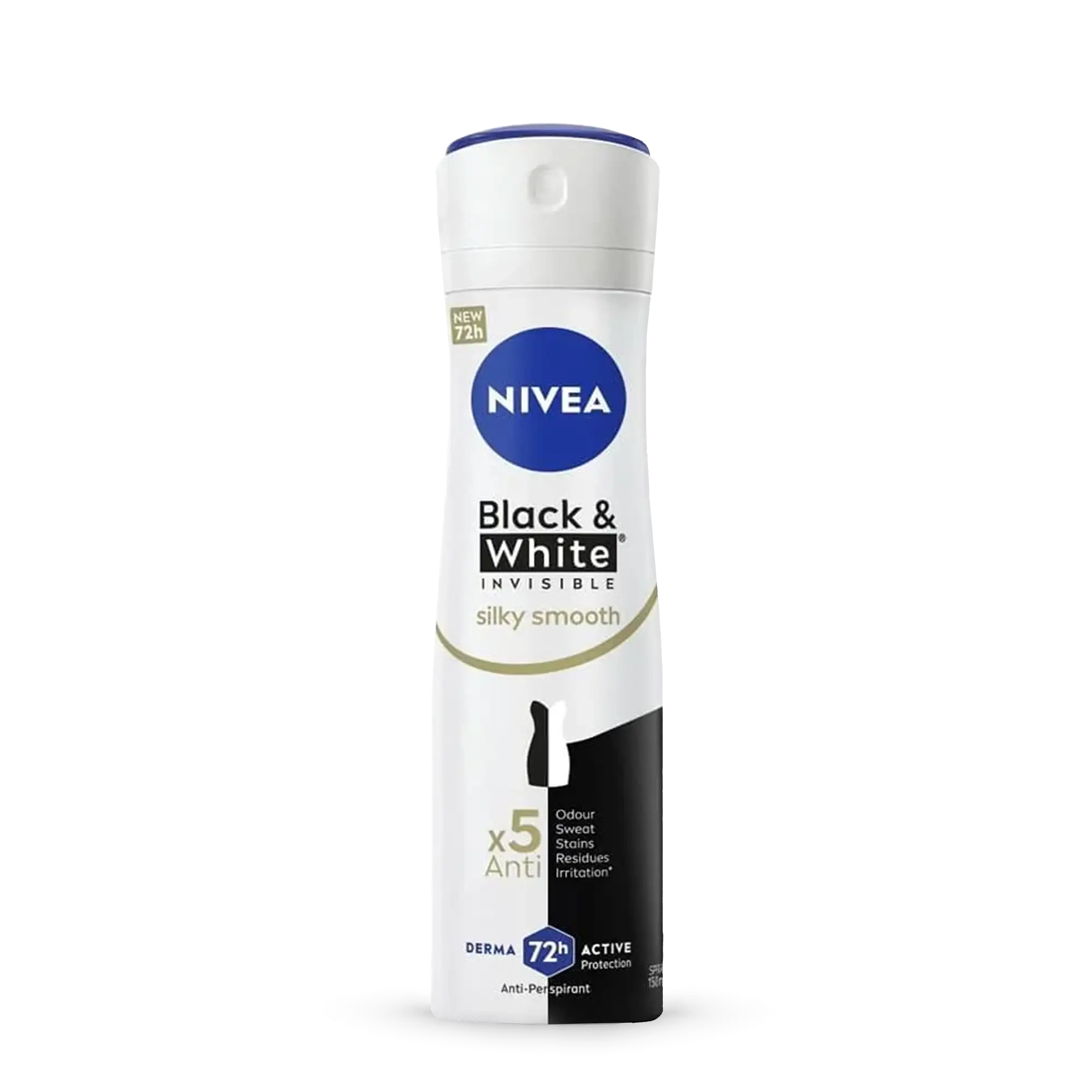 خرید و قیمت اسپری نيوآ Nivea Black & White Silky Smooth 150ml